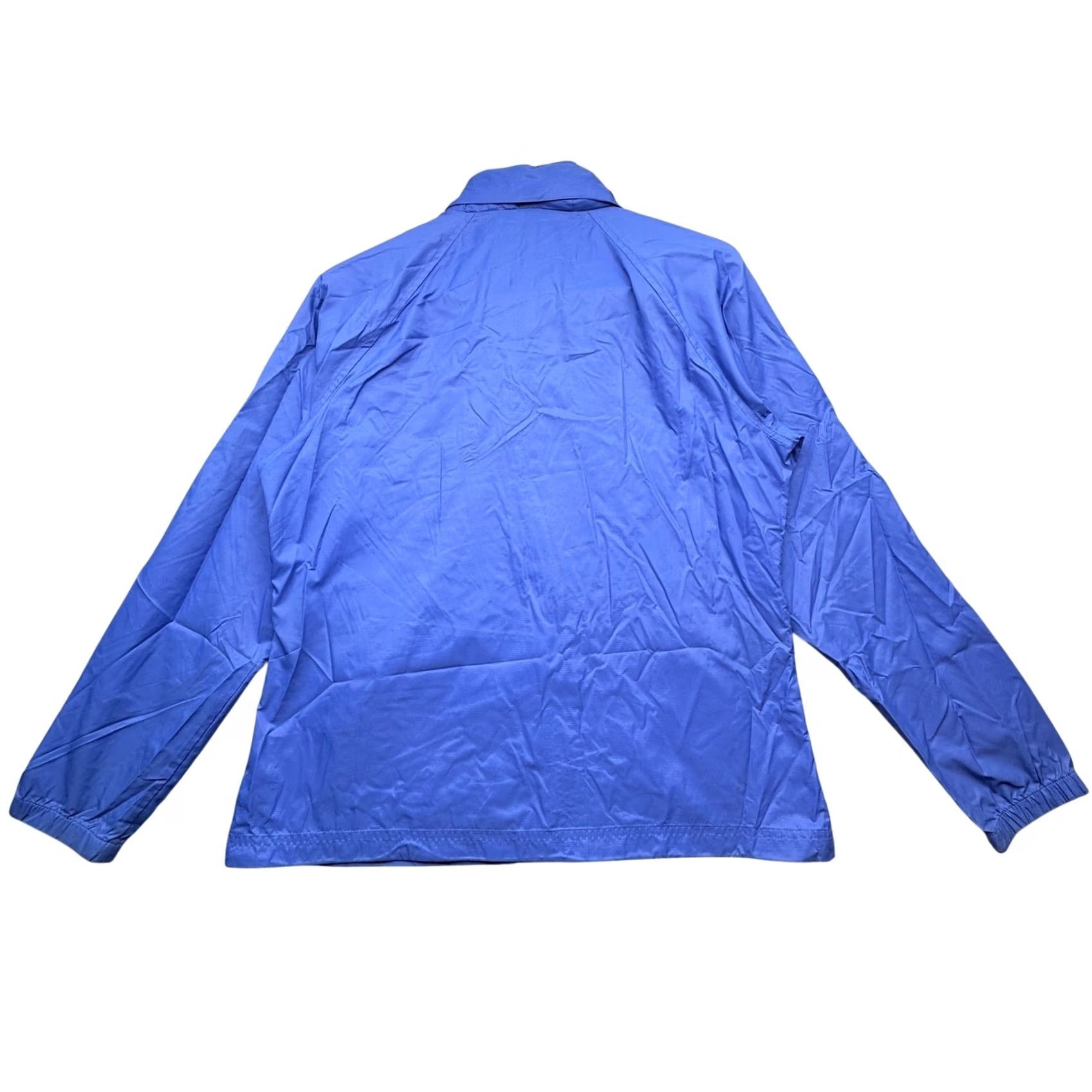 Vintage LL Bean Ripstop Nylon Hooded Windbreaker Jacket Womens Medium Blue Lightweight Size M / US 6-8 / IT 42-44 - 2 Thumbnail