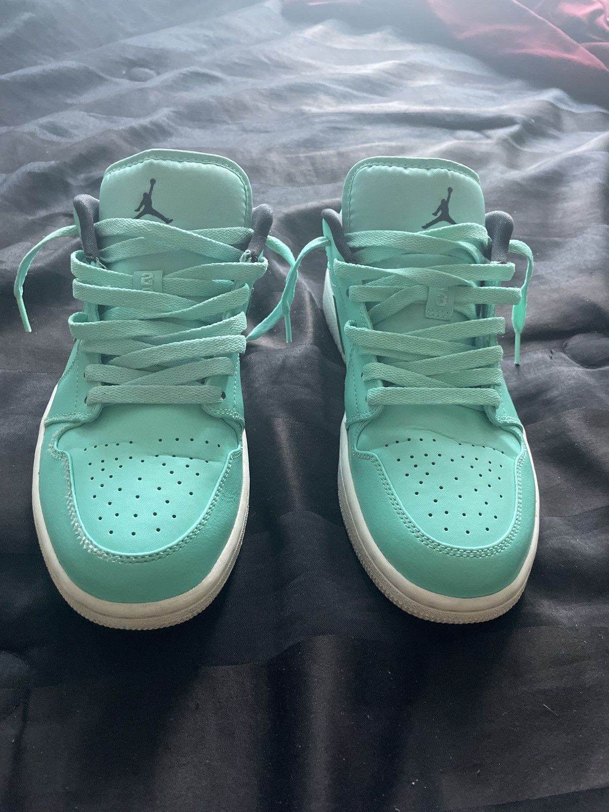 Jordan Brand Jordan 1 Low ‘Hyper Turquoise’ Size US 9.5 / EU 42-43 - 3 Thumbnail
