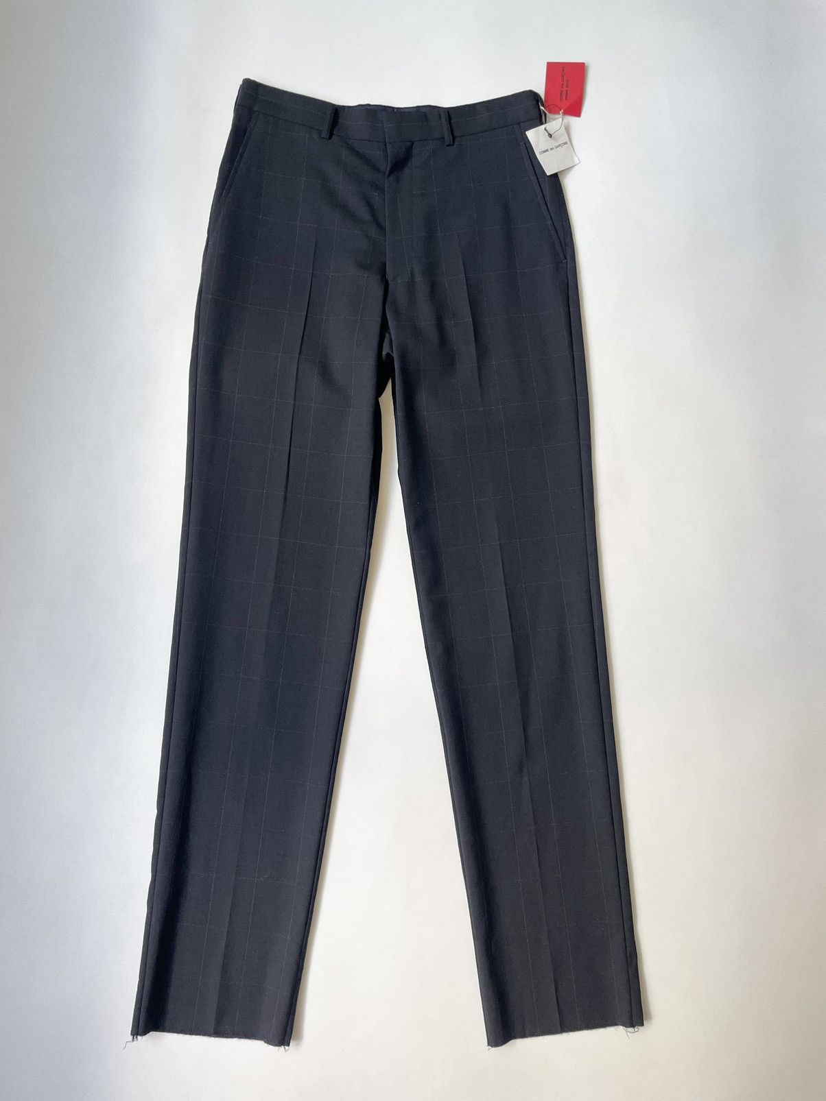 Comme des Garcons S/S 05 Grid Check Check Wool Trousers Size US 32 / EU 48 - 17 Thumbnail