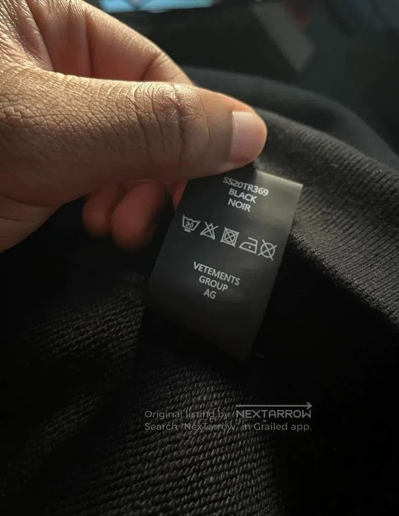 Vetements Vetements Sweatshirt Size US L / EU 52-54 / 3 - 4 Thumbnail