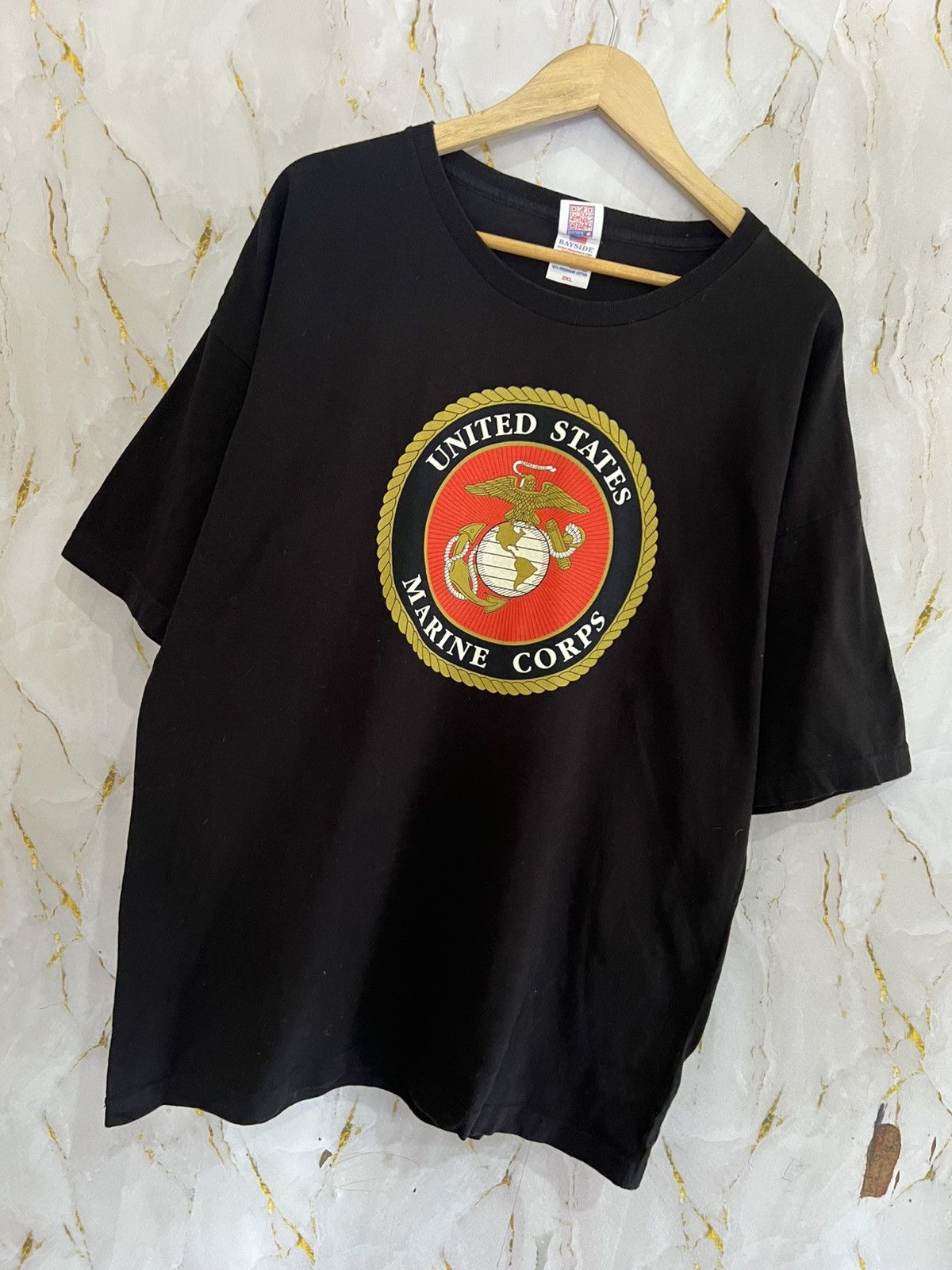 Vintage VINTAGE US MARINE CORPS TSHIRT Size US XXL / EU 58 / 5 - 5 Thumbnail