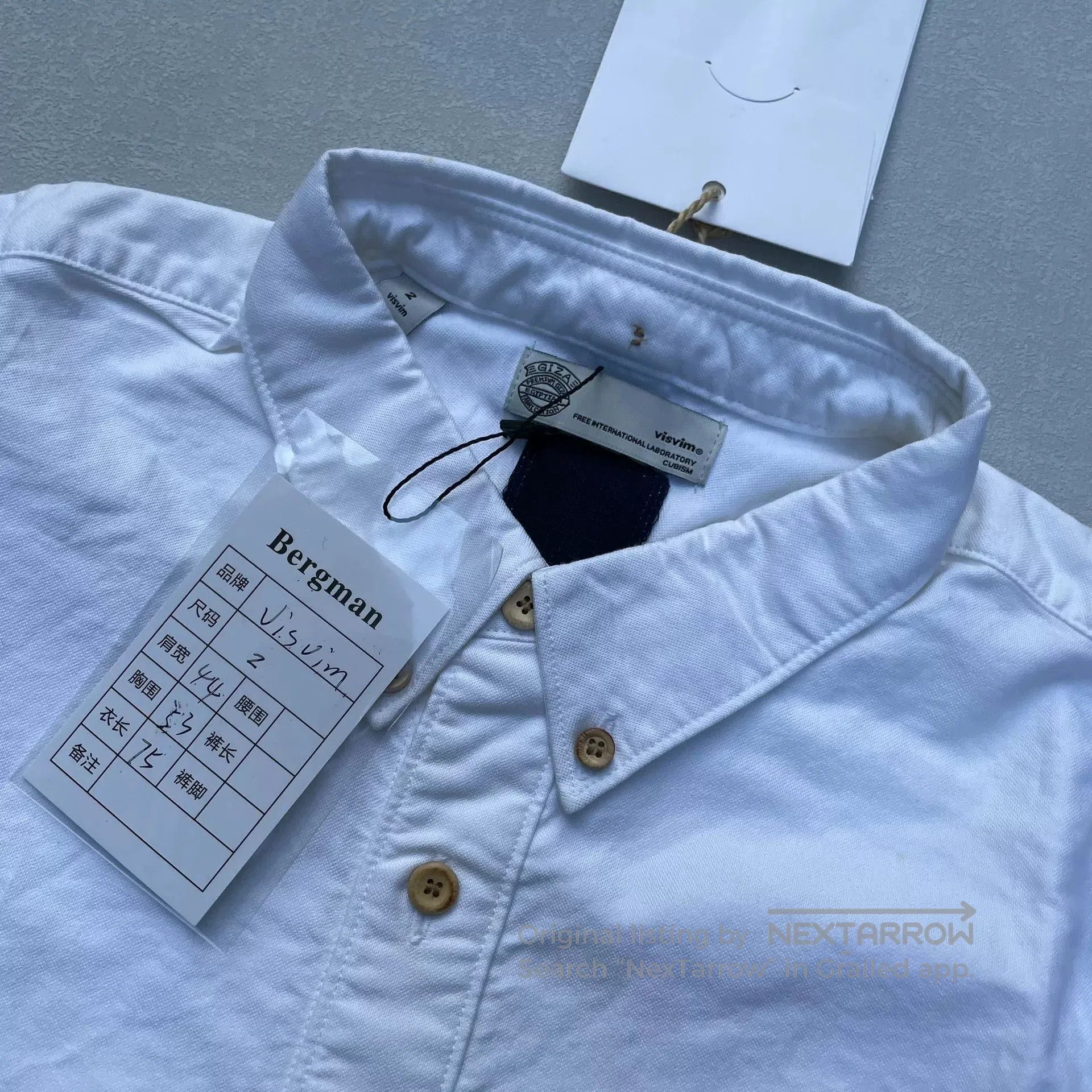 Visvim visvim ICT Giza Cotton Shirt. Size M / US 6-8 / IT 42-44 - 2 Thumbnail