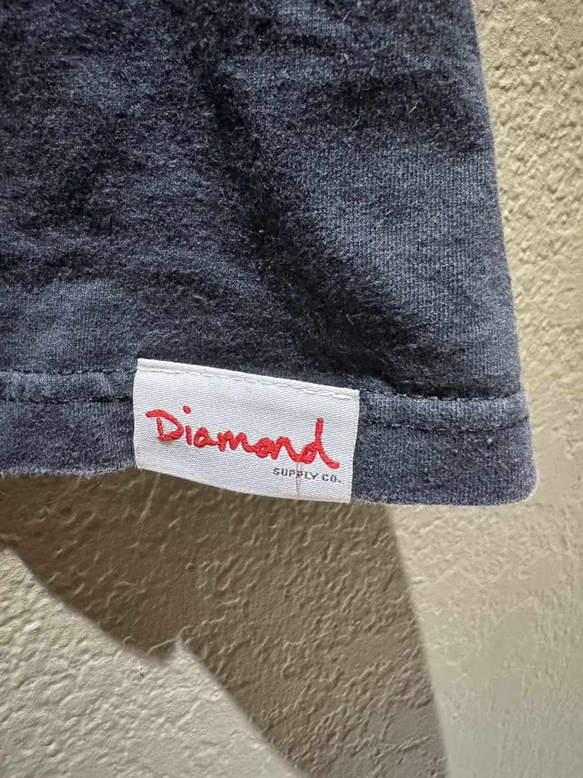 Diamond Supply Co. Diamond Supply Co Tank Top Cursive Black Blue Purple Logo Size US M / EU 48-50 / 2 - 2 Thumbnail