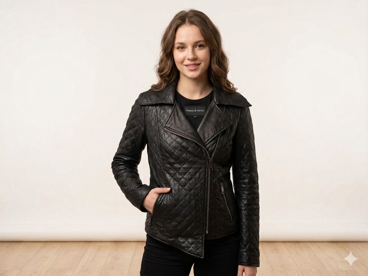 Other Franco di marco Italian women leather jacket size S Size S / US 4 / IT 40 - 1 Thumbnail