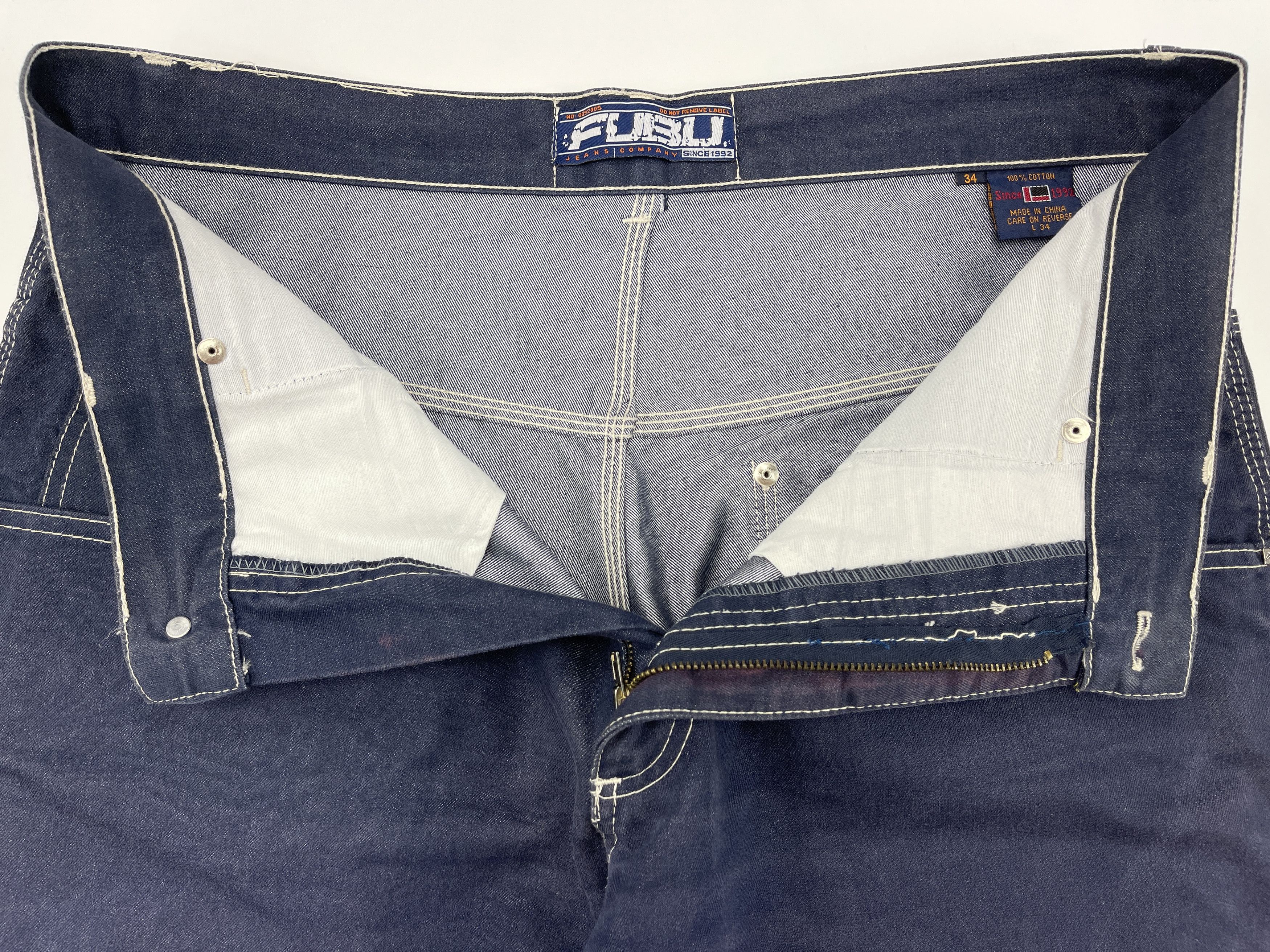 Fubu FUBU jeans, vintage baggy jeans, 90s hip hop skater Y2K 34 Size US 34 / EU 50 - 13 Thumbnail