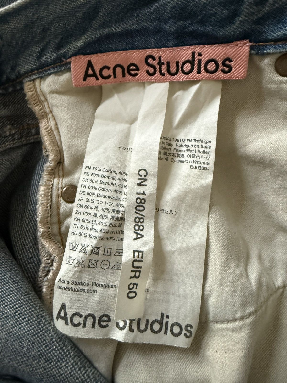 Acne Studios Acne Studios 1981M FN Trafalgar Size US 34 / EU 50 - 10 Thumbnail