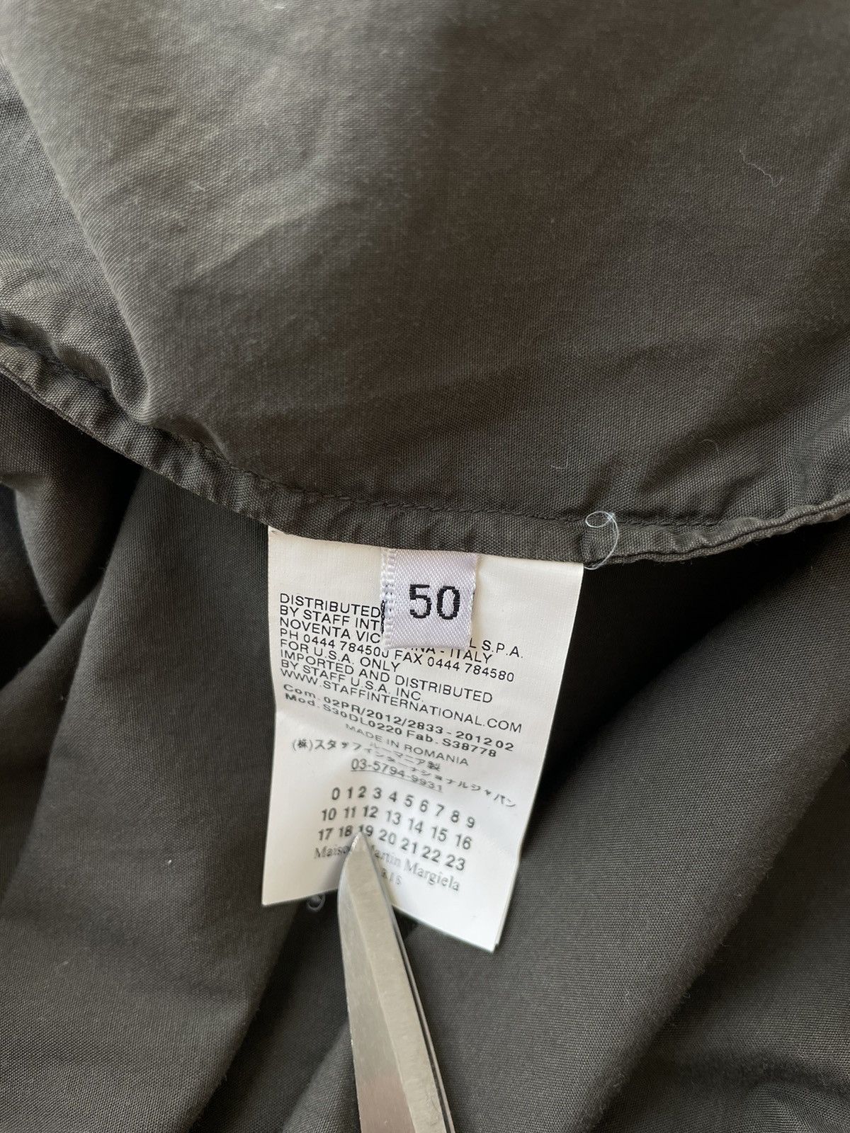 Maison Margiela Martin Margiela Vintage Khaki Cotton Shirt 50 size Size US M / EU 48-50 / 2 - 7 Thumbnail