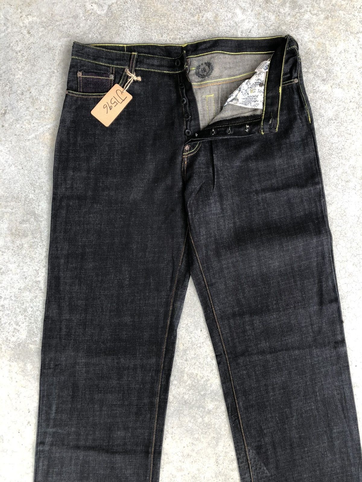 RMC Jeans Red Monkey Company Embroidered Jeans Baggy Jeans Size US 37 - 3 Thumbnail