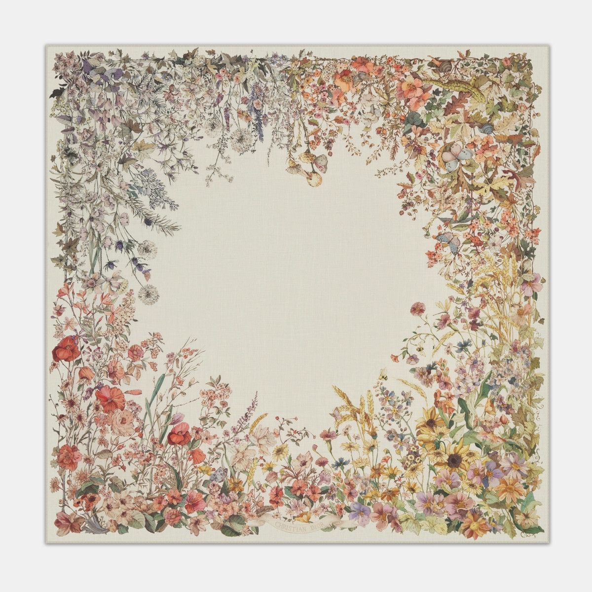 Dior o1bcso1str0226 Size:OS/4 Saisons Shawl in Multicolor Size ONE SIZE - 1 Thumbnail