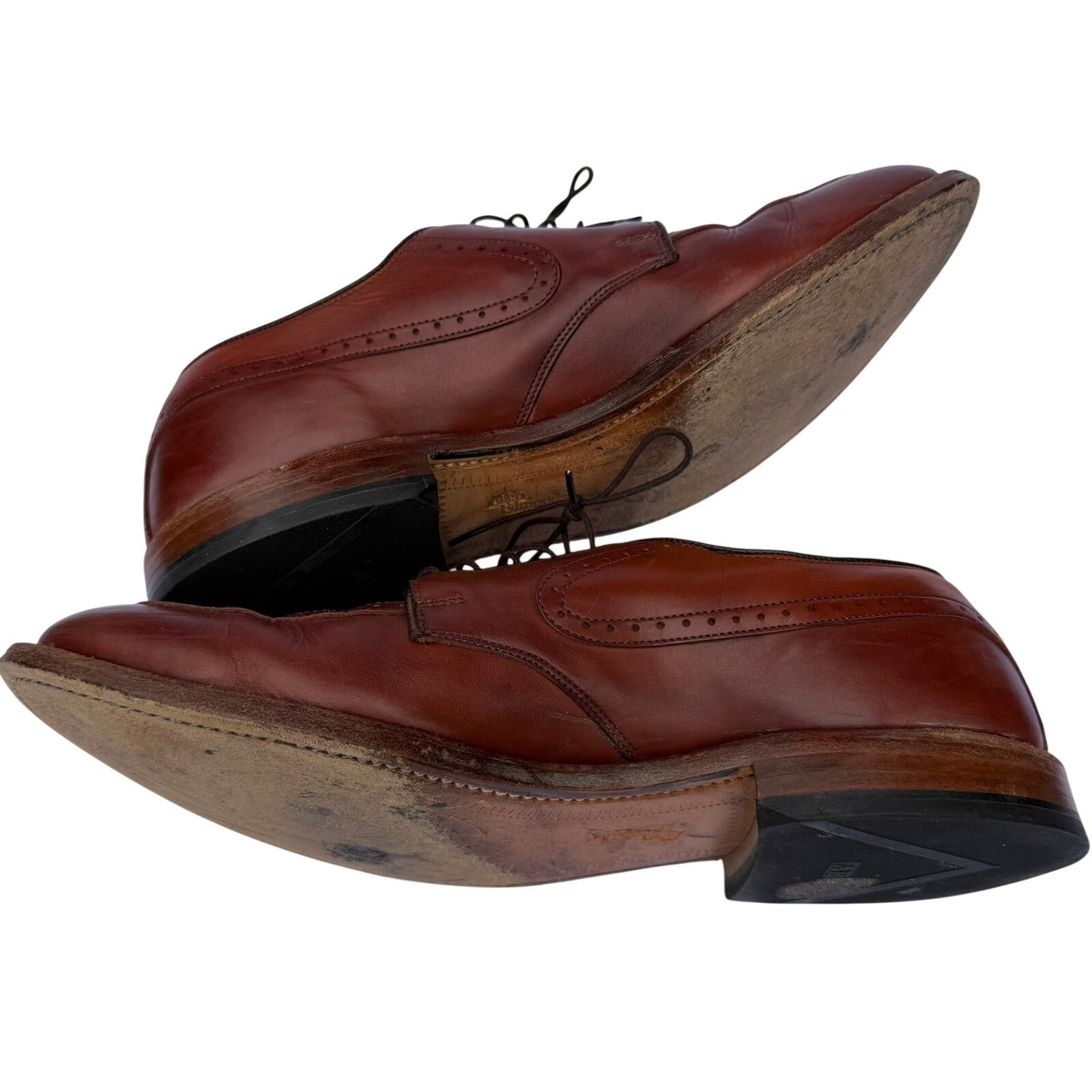 Allen Edmonds Allen Edmonds Kingsley Wingtip Oxford 10.5D Brown Size US 10.5 / EU 43-44 - 3 Thumbnail