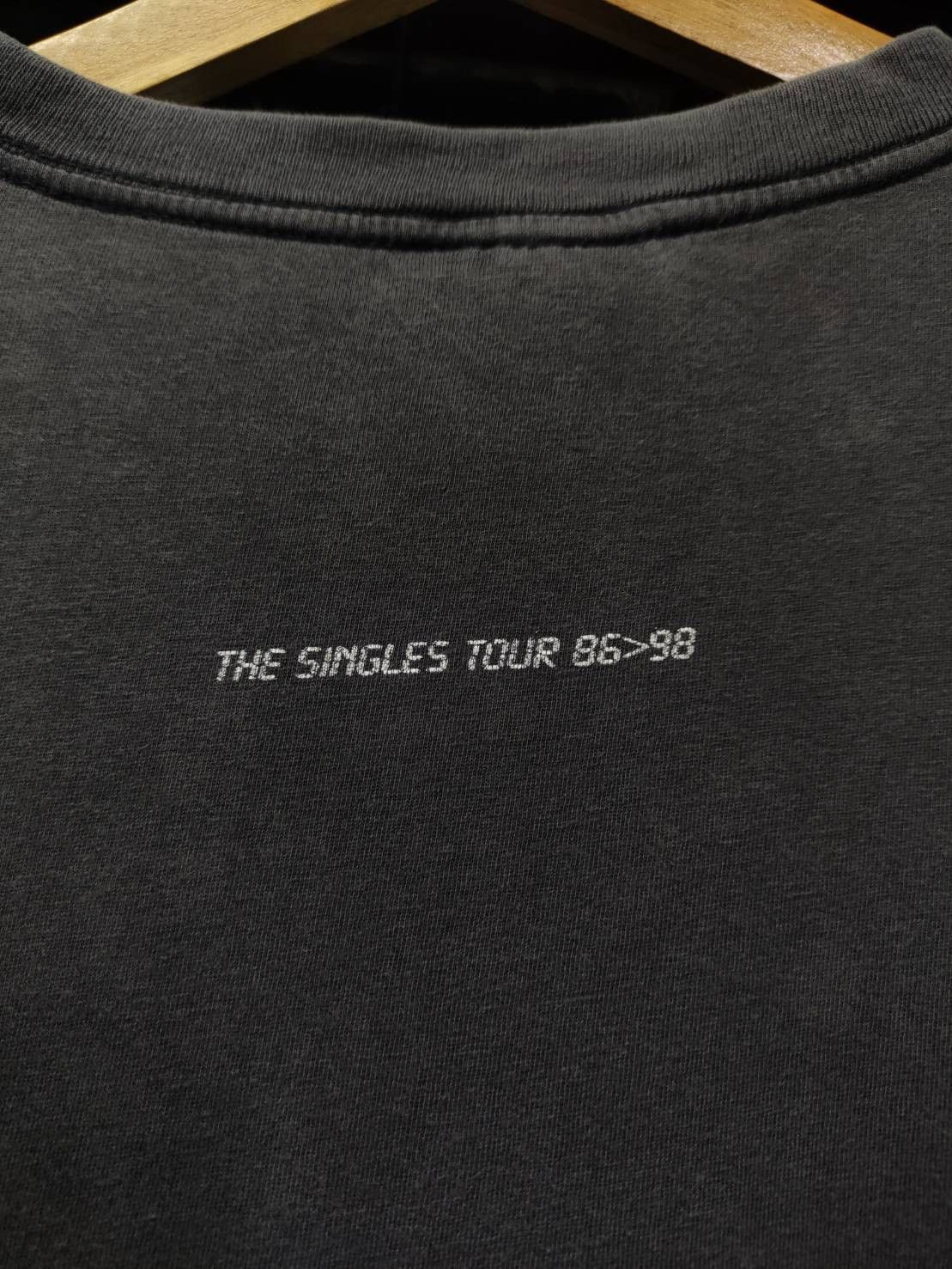 Band Tees Vtg 90's Depeche Mode " The Singles Tour " Promo T-Shirt Size US L / EU 52-54 / 3 - 11 Thumbnail