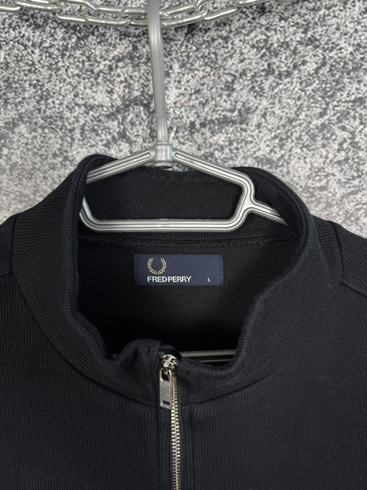 Fred Perry Fred Perry Half Zip Sweatshirt Pullover Casual Black Size L Size US L / EU 52-54 / 3 - 7 Thumbnail