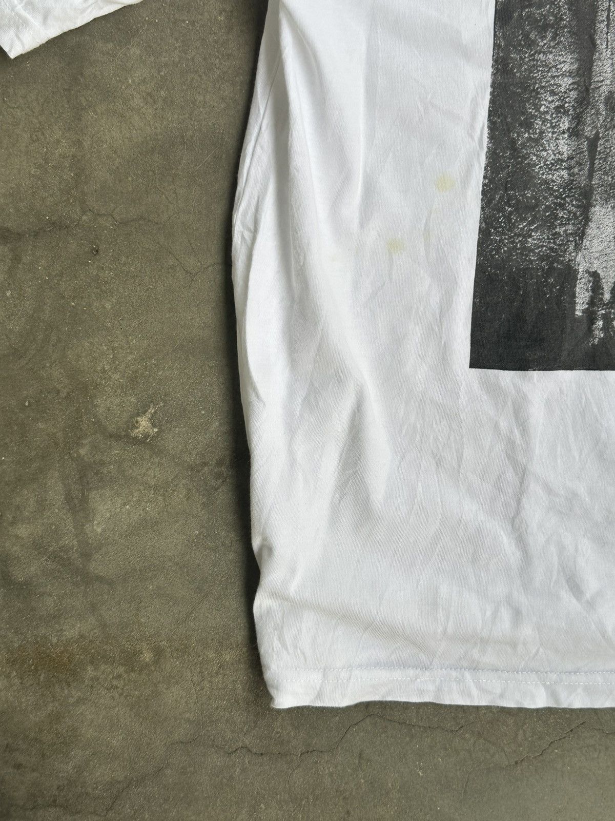 Maison Margiela Maison Special Abstract Hand-Printed Oversized Stitched Tee Size US M / EU 48-50 / 2 - 7 Thumbnail