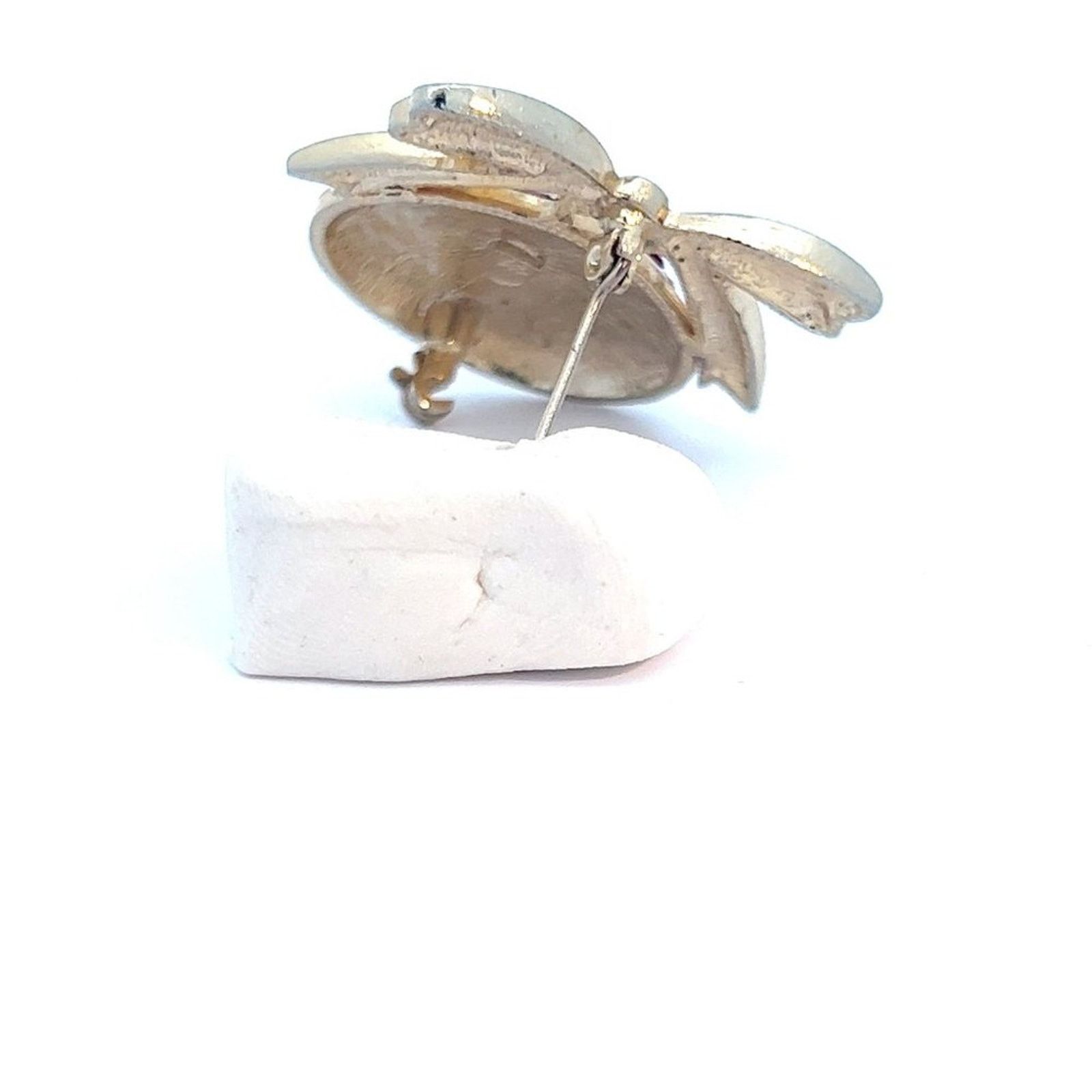 & Other Stories Vintage - LC Liz Clairborne Holiday Rhinestone Brooch Pin Size ONE SIZE - 4 Thumbnail