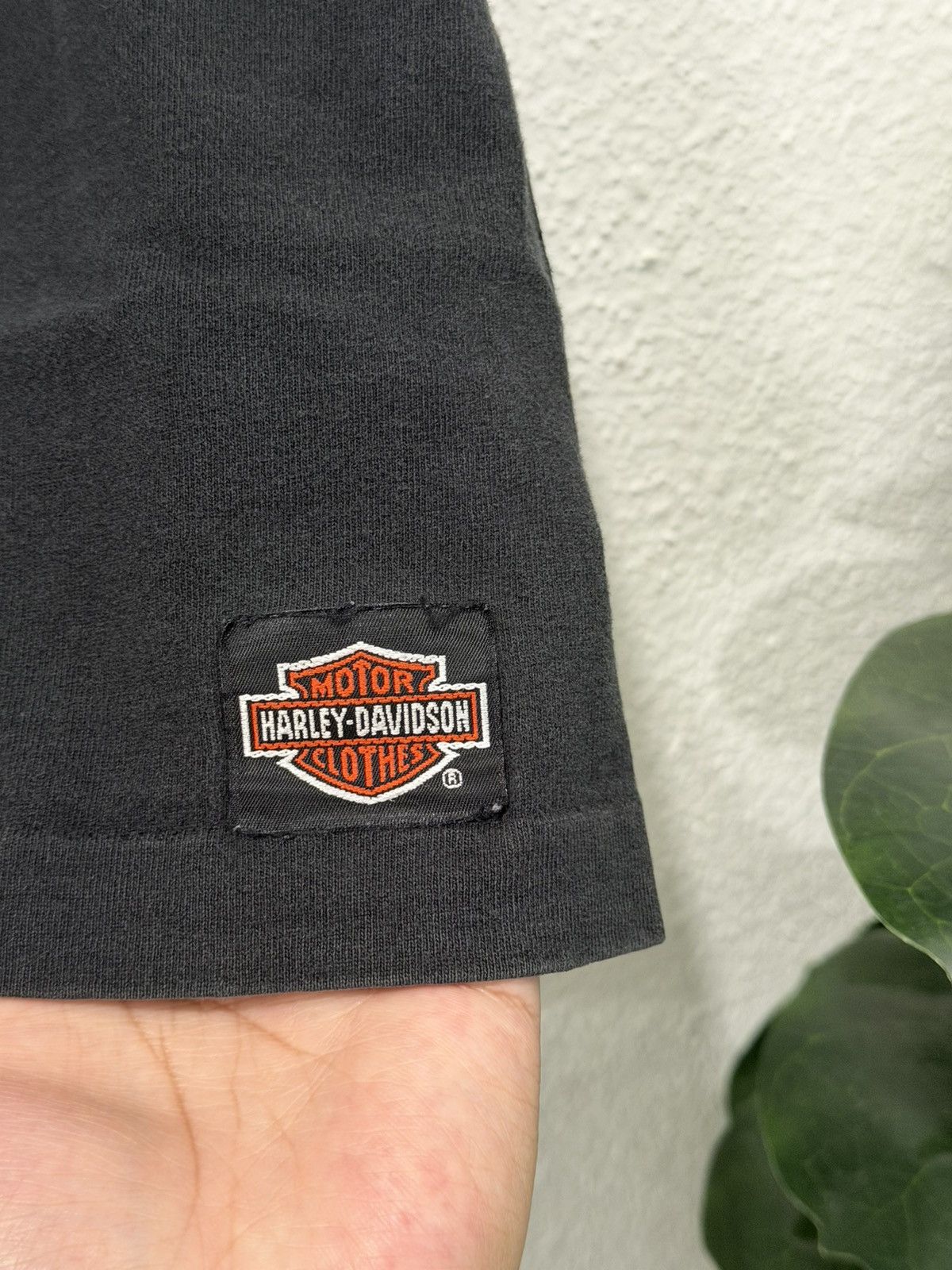 Harley Davidson Vintage 80s Harley Davidson Mancuso Houston TX 1987 FOTL Tee Size US XL / EU 56 / 4 - 5 Thumbnail