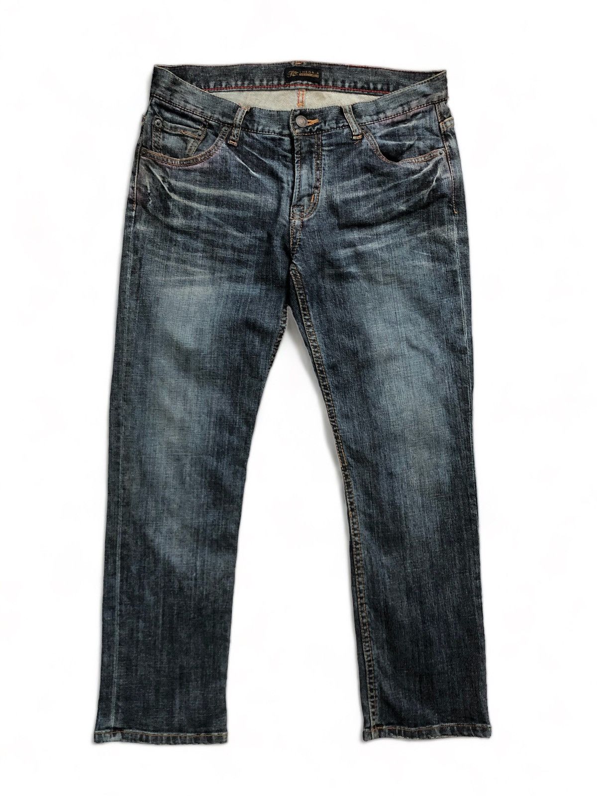 Japanese Brand × Vintage Vintage Japanese Brand Theoria Blue Jeans lgb style Size US 31 - 1 Thumbnail