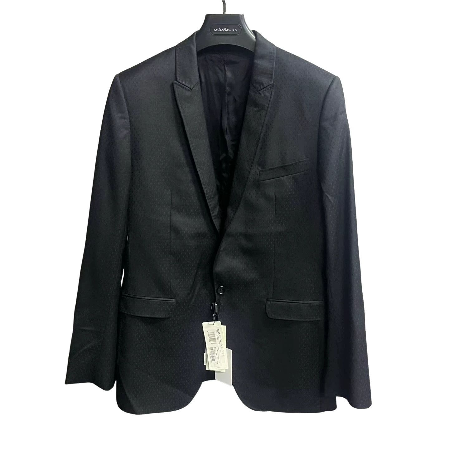 Dolce & Gabbana Dolce & Gabbana Patterned Wool-Silk Blazer 38R Size 38R - 1 Thumbnail