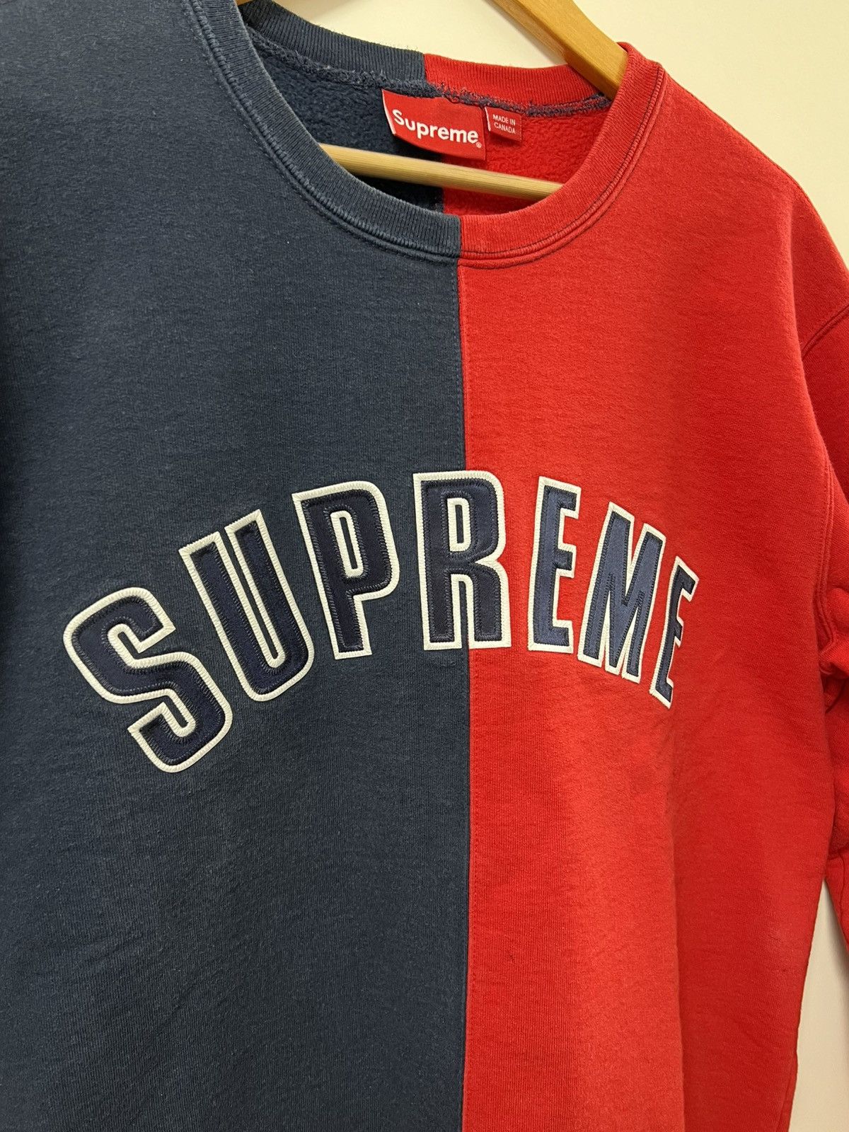 Supreme Supreme Split Crewneck Sweatshirt Size US L / EU 52-54 / 3 - 2 Thumbnail
