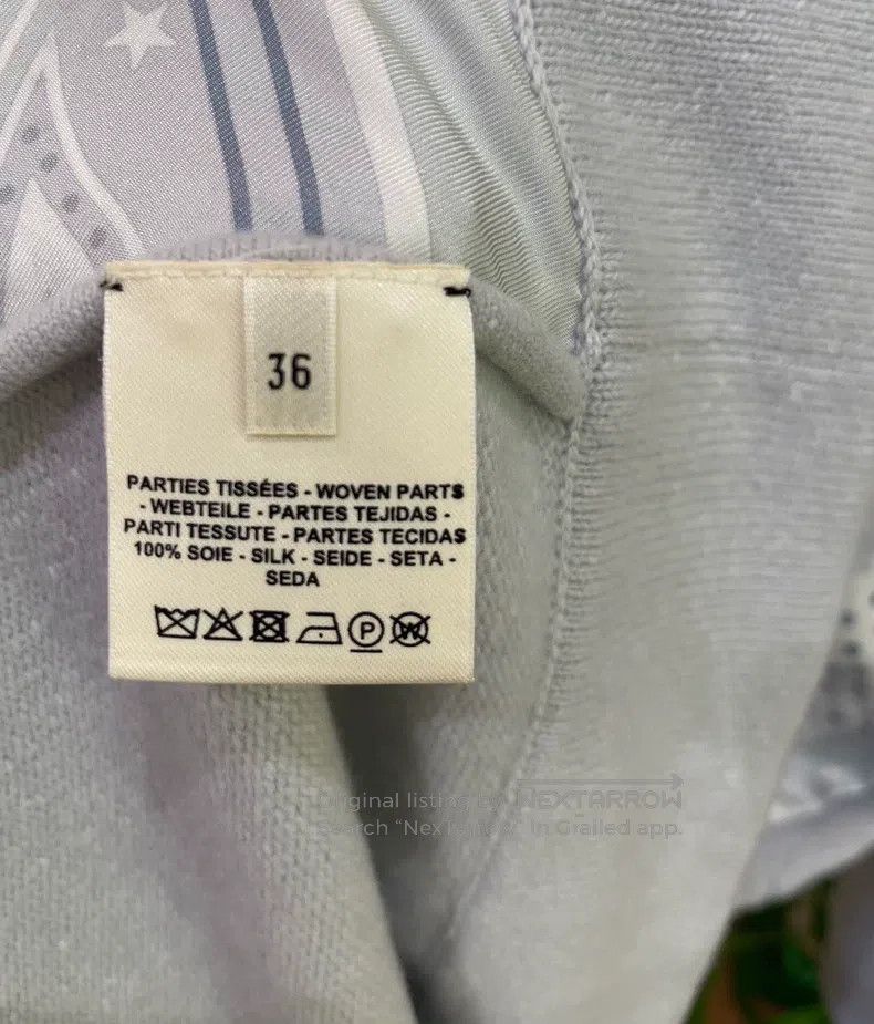 Hermes Hermes Wool and Silk Blend Fabric Dress Size XS / US 0-2 / IT 36-38 - 5 Thumbnail