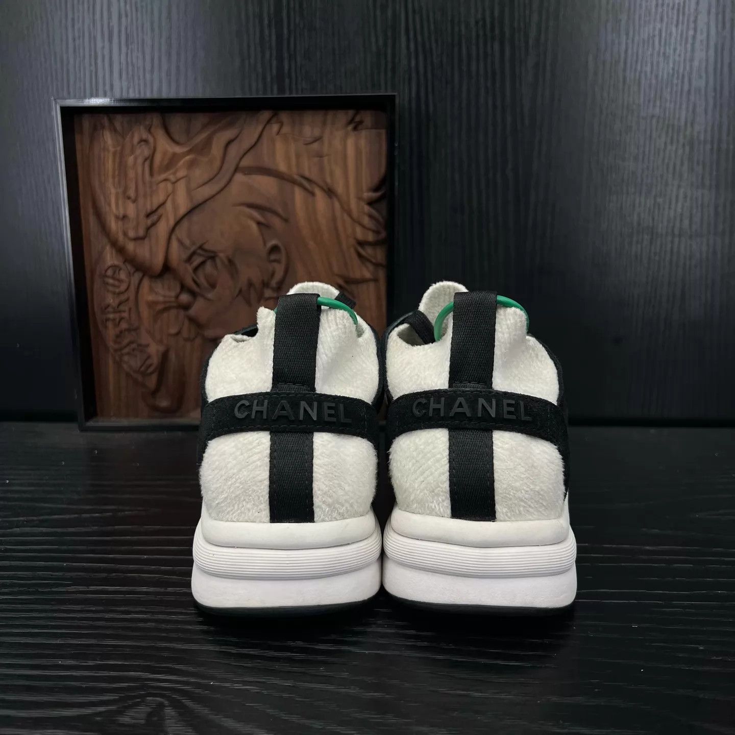 Chanel Chanel Black White Panda Sneaker 36 Like New Size US 5.5 / IT 35.5 - 7 Thumbnail