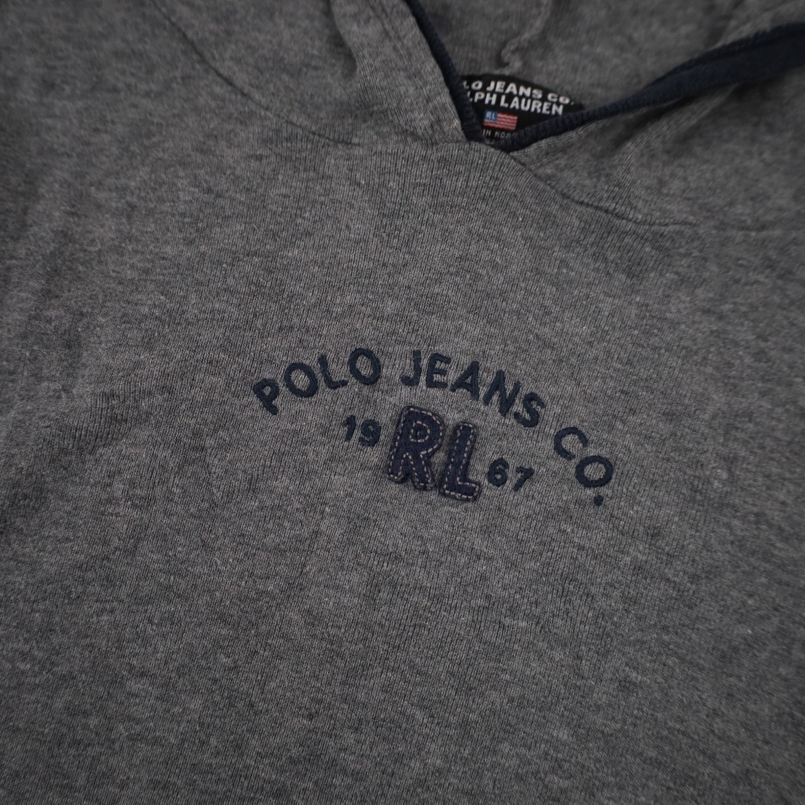 Polo Ralph Lauren × Vintage VTG Y2k Polo Jeans Co Ralph Lauren Spellout Hoodie Size M / US 6-8 / IT 42-44 - 5 Thumbnail