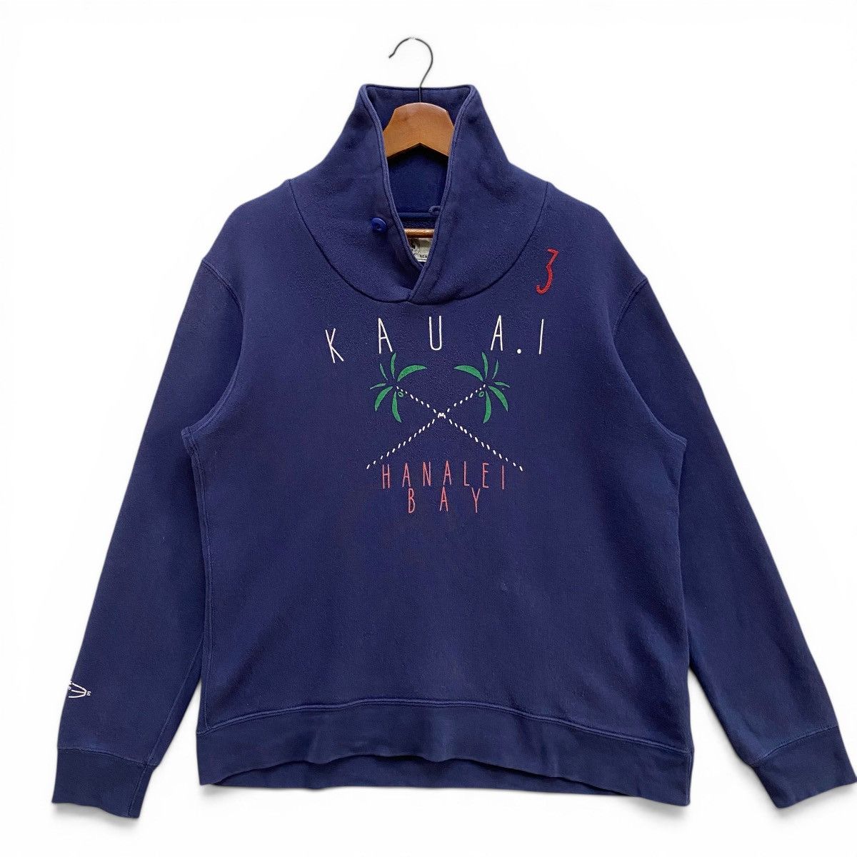 Beams Plus Beams Plus Tompkins Kauai Hanalei Bay Shawl Neck Sweatshirt Size US L / EU 52-54 / 3 - 6 Thumbnail