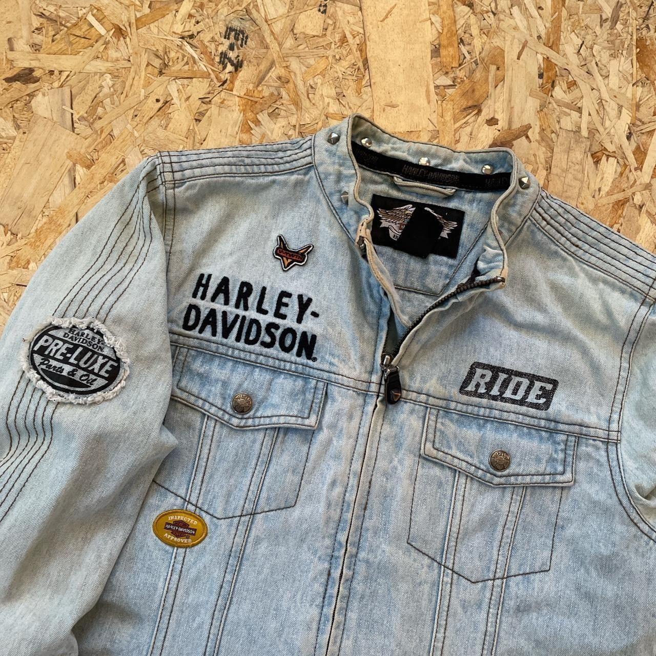 Harley Davidson × Vintage Vintage Harley Davidson Womens Jacket Size S / US 4 / IT 40 - 3 Thumbnail