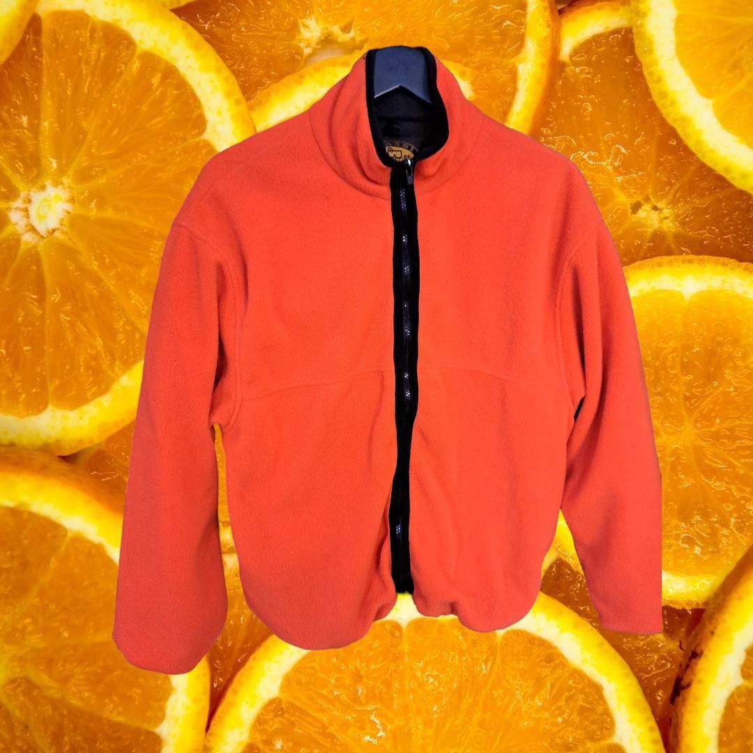 Other Woolrich Classic Orange Fleece Full Zip Jacket Made in USA S Size US M / EU 48-50 / 2 - 3 Thumbnail