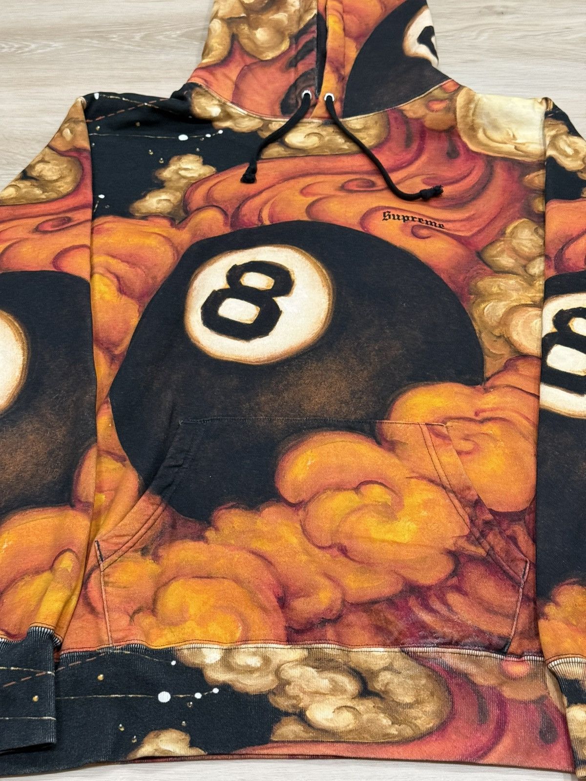 Supreme Supreme Martin Wong 8 Ball Hoodie Size US L / EU 52-54 / 3 - 2 Thumbnail