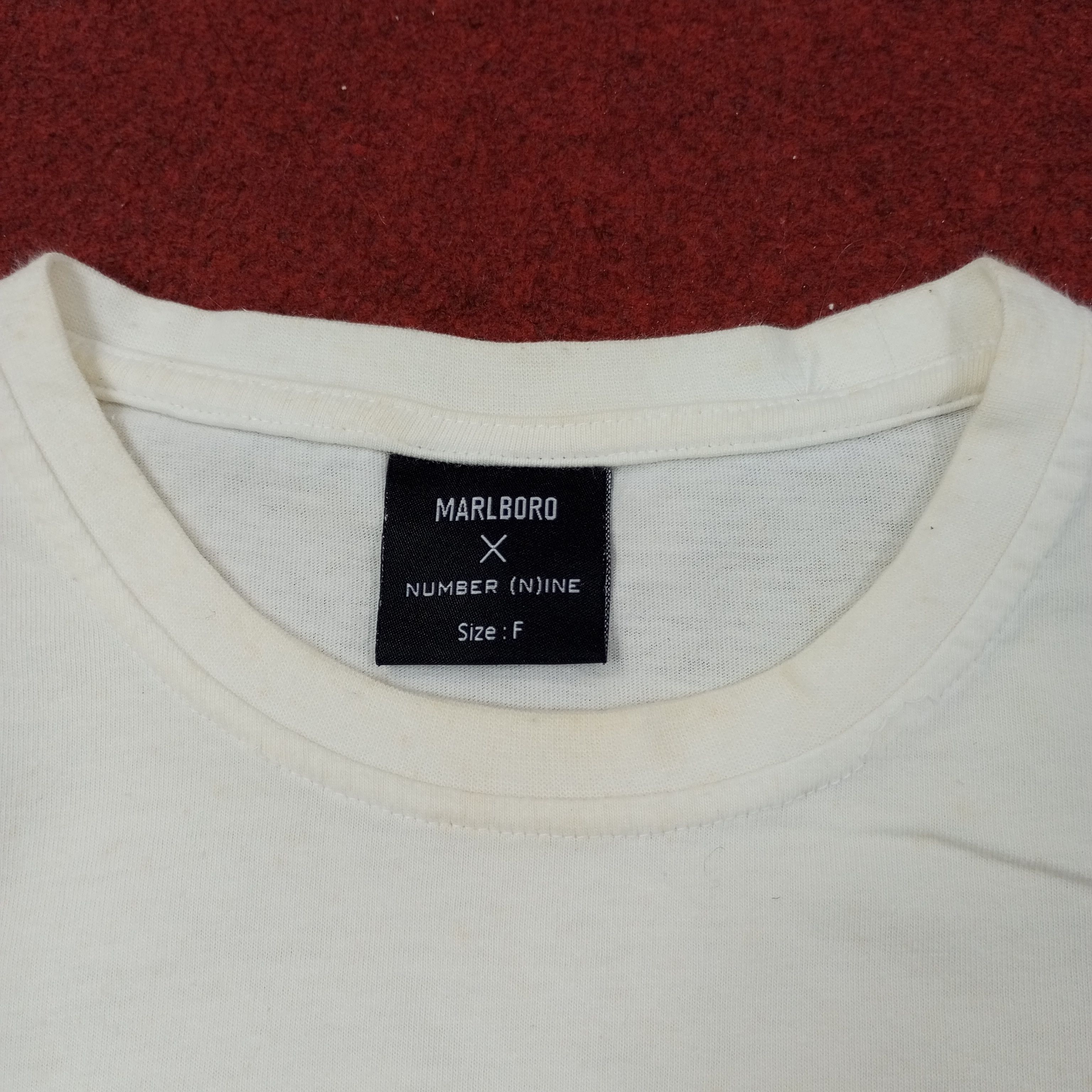 Number (N)ine Marlboro x Number Nine Japanese Brand Custom Tshirt c239n40 Size US M / EU 48-50 / 2 - 10 Thumbnail