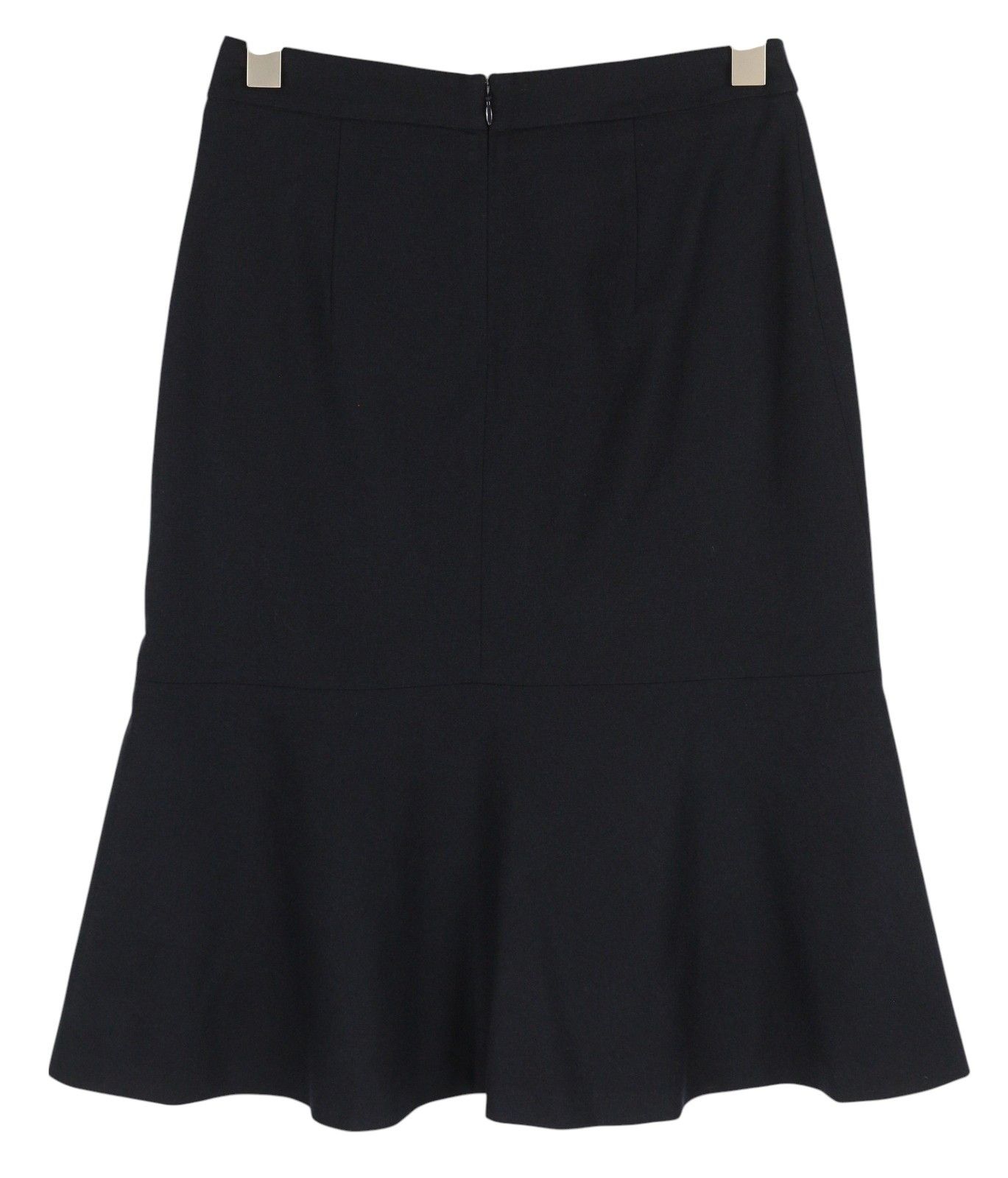 Gant FLANNEL FLARE EU36 Dark Blue Wool Blend Skirt 85356 Size 26" / US 2 / IT 38 - 2 Thumbnail