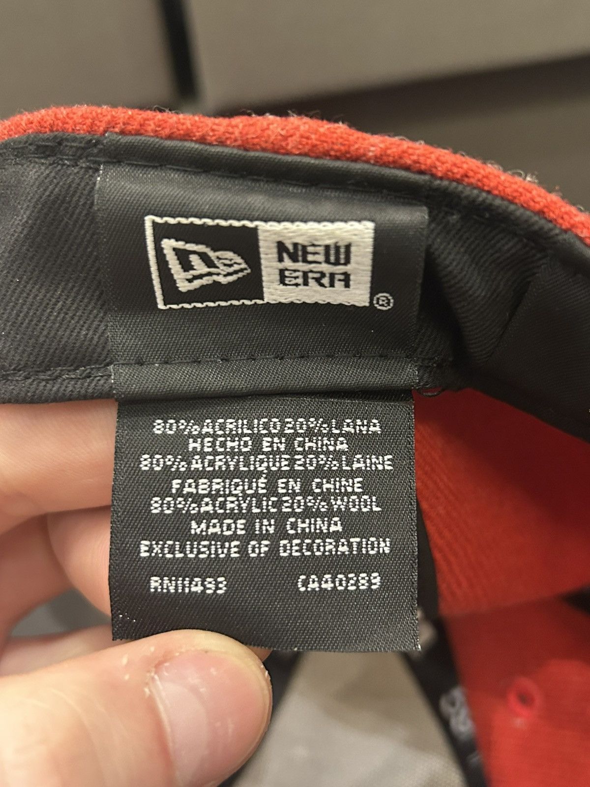 New Era × Supreme Supreme X New Era World Famous 1994 Fitted Hat Size ONE SIZE - 7 Thumbnail