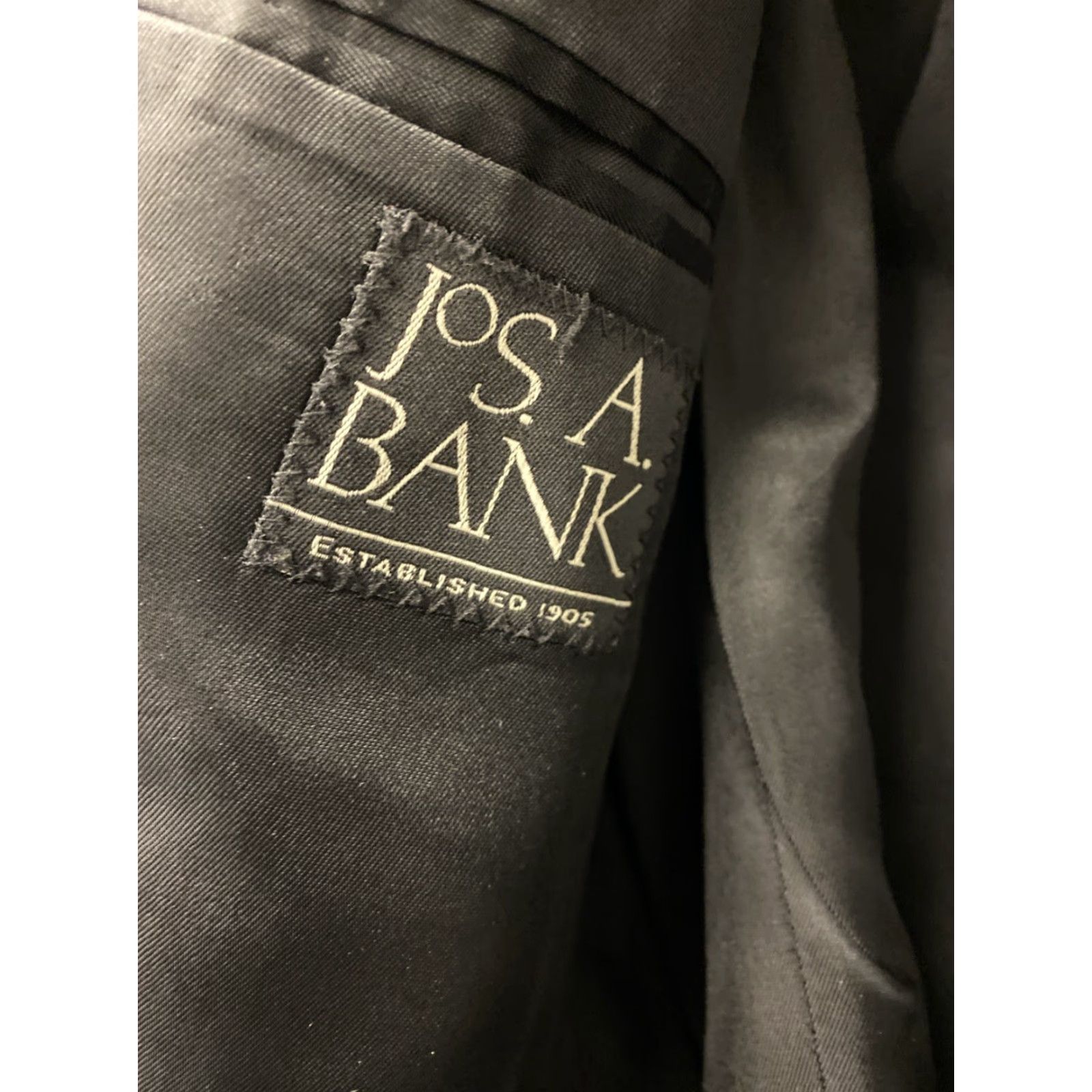 Jos. A. Bank JoS A Bank mens blazer sport coat 2btn gray Regular fit jacket sz 42R 76-67 Size 42R - 6 Thumbnail