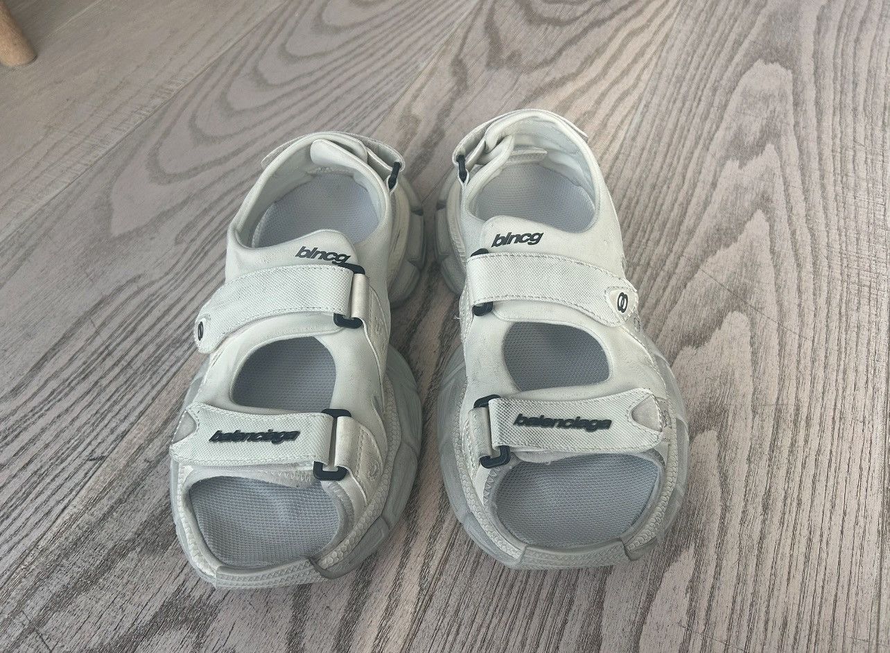 Balenciaga balenciaga sandals white Size US 6 / IT 36 - 2 Thumbnail