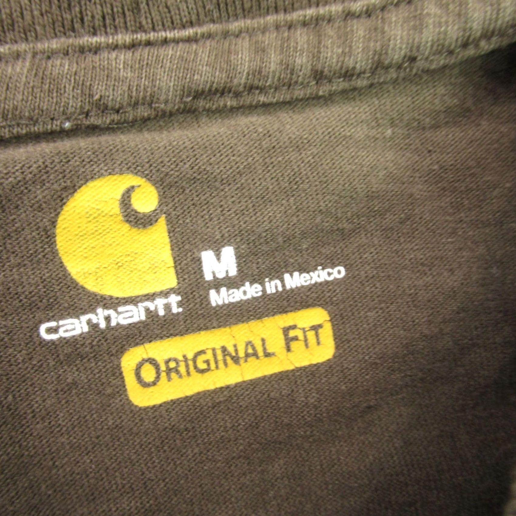 Carhartt Carhartt Shirt Mens Medium Long Sleeve Crew Neck Outdoors Original Fit Brown Size US M / EU 48-50 / 2 - 4 Thumbnail