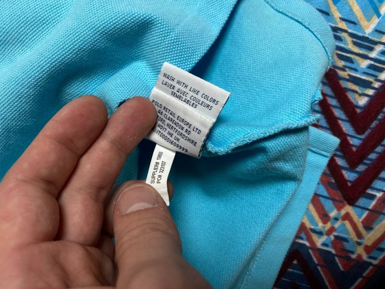 Polo Ralph Lauren Chief Keef Polo Ralph Lauren vintage blue Size US S / EU 44-46 / 1 - 3 Thumbnail