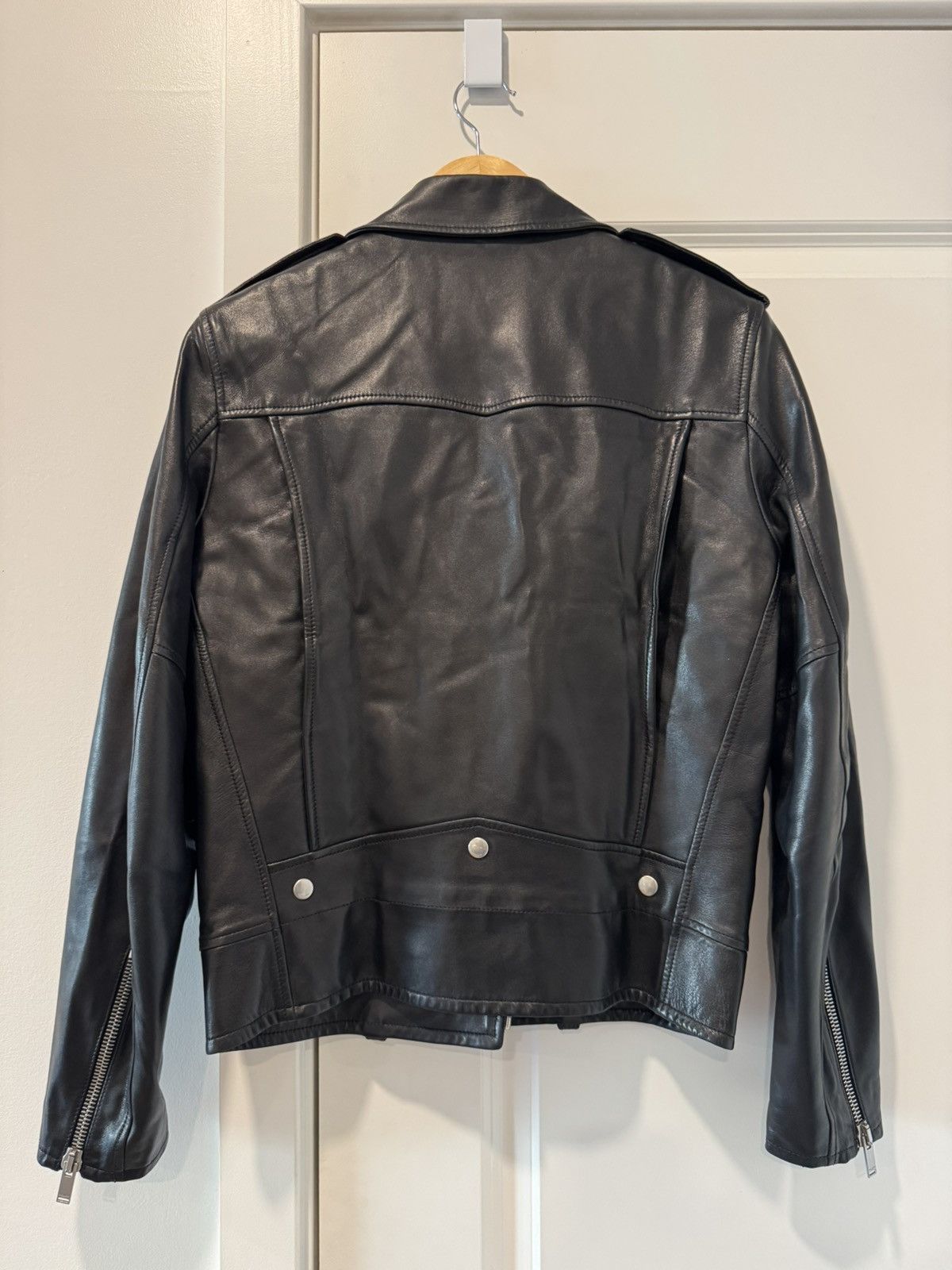 Saint Laurent Paris Saint Laurent L01 Leather Moto Jacket Size US M / EU 48-50 / 2 - 11 Thumbnail