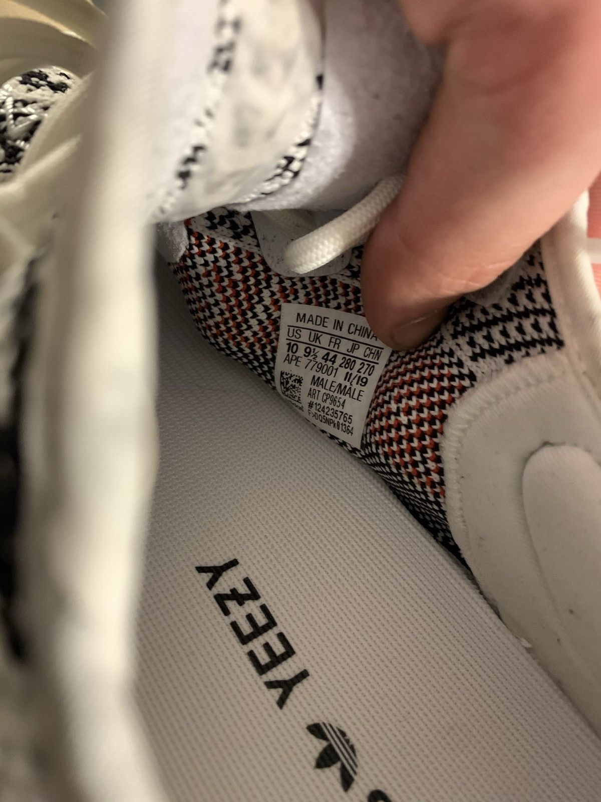 Adidas Adidas Yeezy Boost 350 V2 “Zebra” Men’s Size 10 Size US 10 / EU 43 - 7 Thumbnail