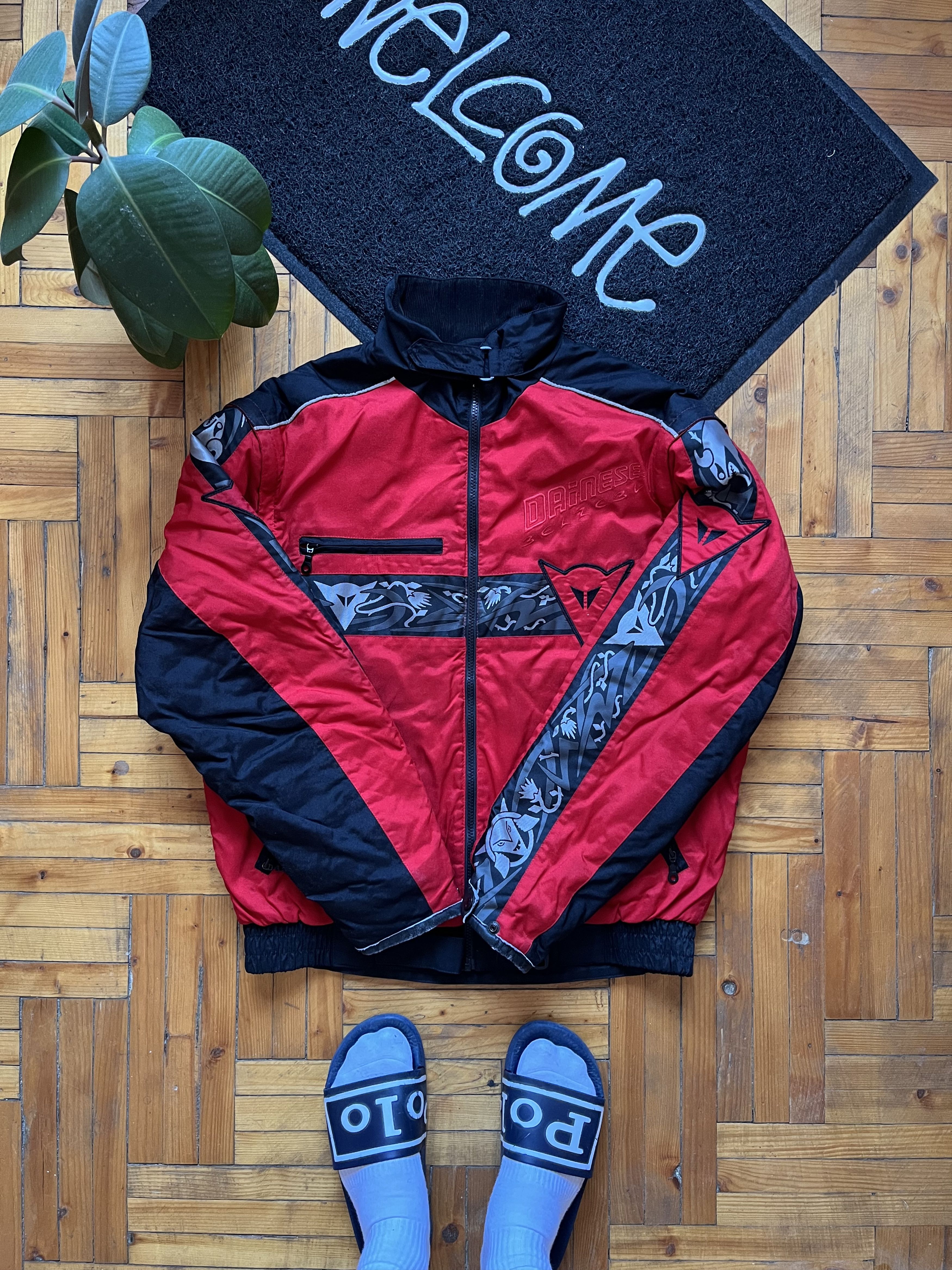 Dainese Vintage Dainese 2 in 1 Motorcycle Racing Nylon Jacket Vest Size US L / EU 52-54 / 3 - 1 Thumbnail