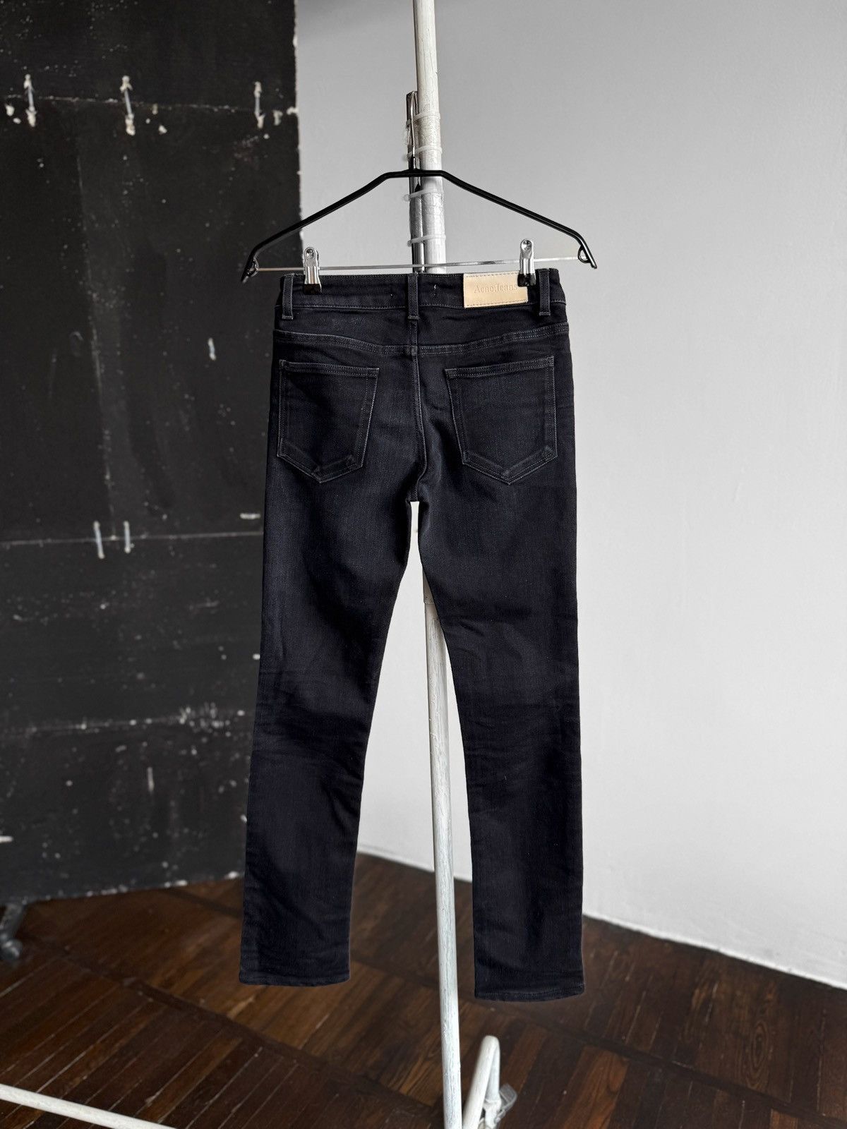 Acne Studios Acne Jeans Hex Triumph Womens Black Denim Premium Size 27" / US 4 / IT 40 - 3 Thumbnail