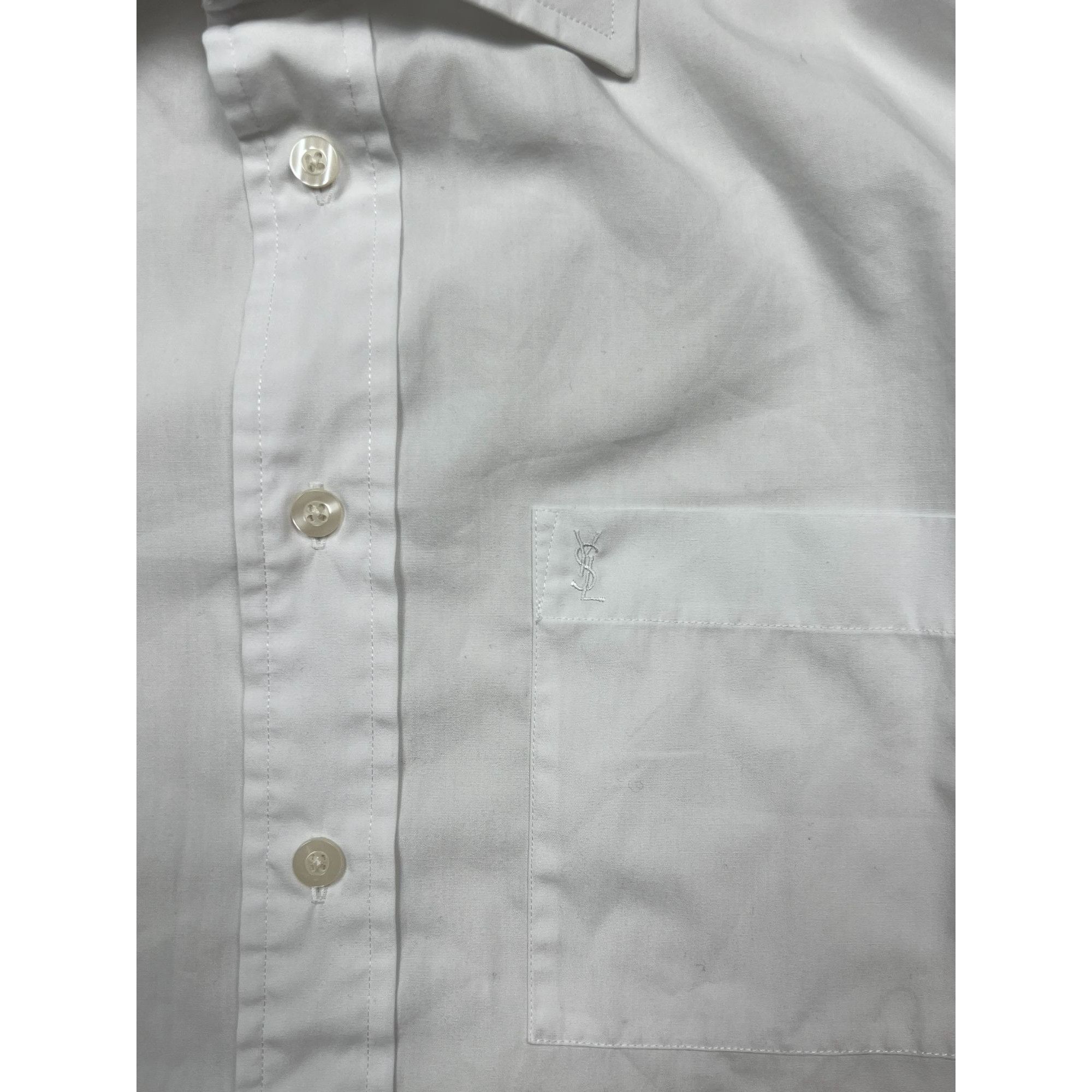 Yves Saint Laurent Yves Saint Laurent Vintage Shirt Collar (Y0195) Size US S / EU 44-46 / 1 - 4 Thumbnail