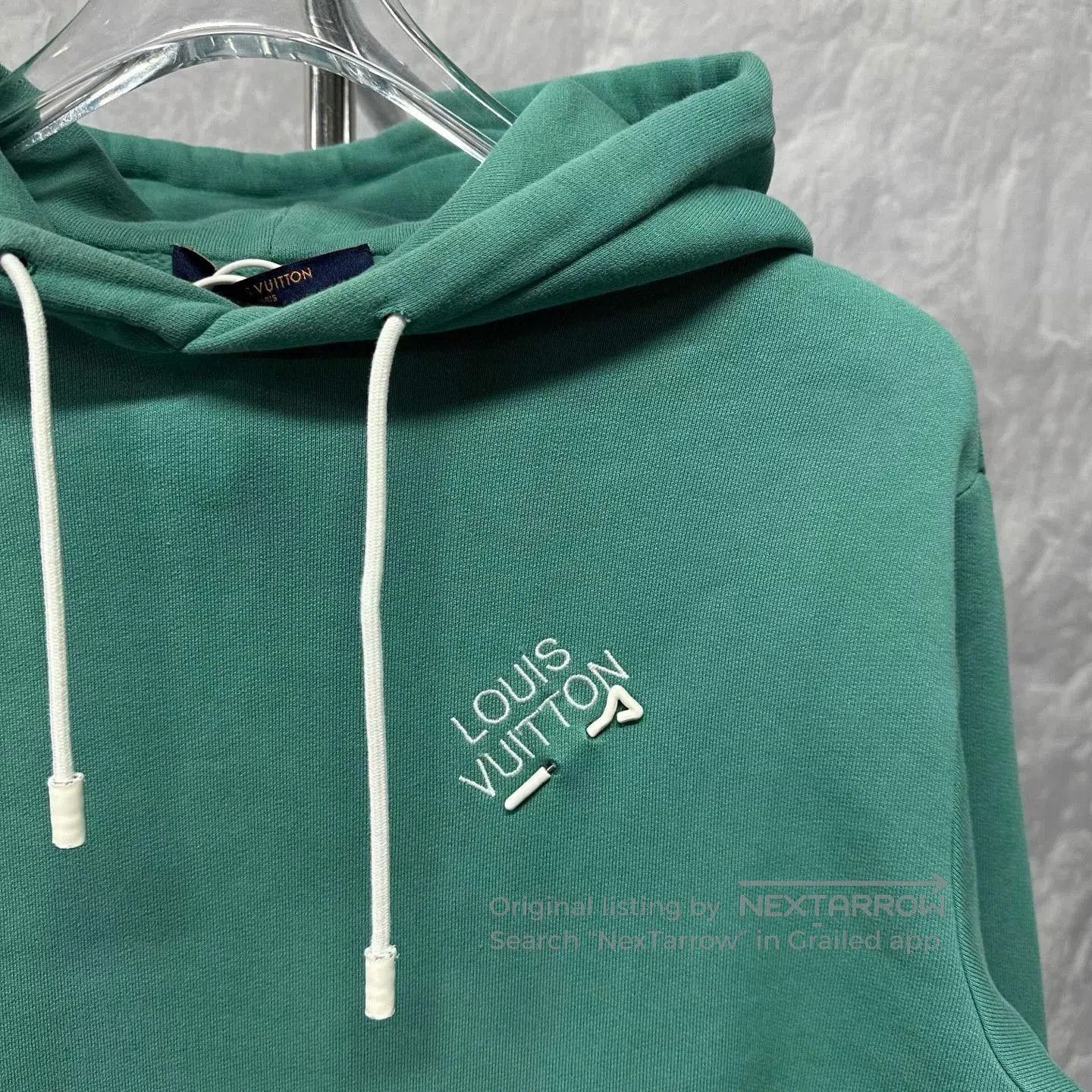 Louis Vuitton louis vuitton green hoodie with logo. Size US M / EU 48-50 / 2 - 4 Thumbnail