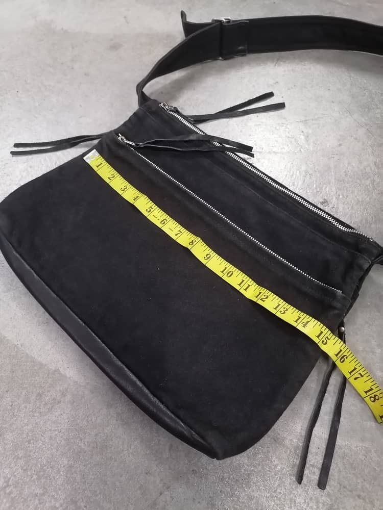 Yohji Yamamoto Y’S YOHJI YAMAMOTO LEATHER SLING BAG/CROSS BODY MAN Size ONE SIZE - 11 Thumbnail