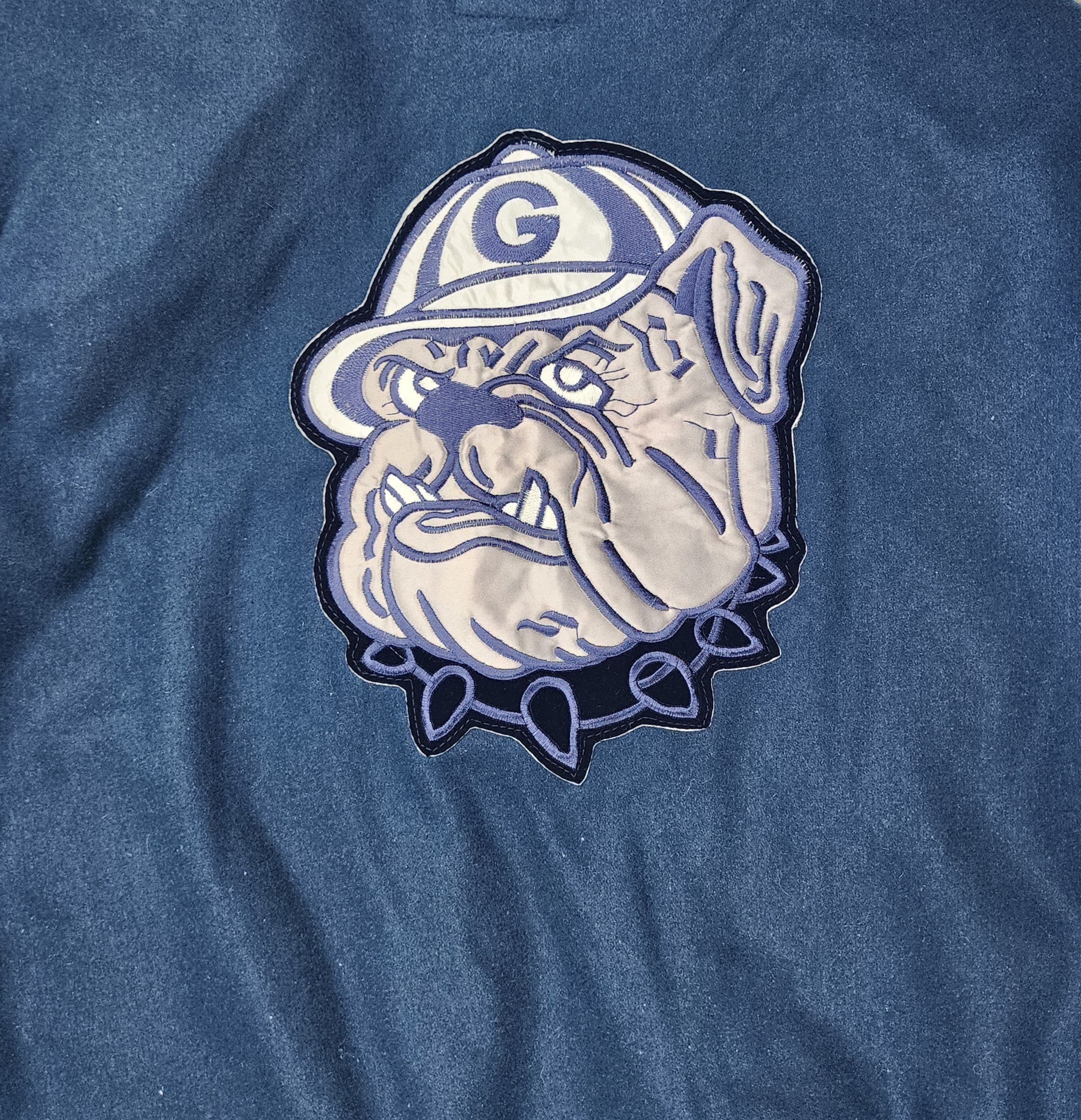 Starter Vintage Starter Georgetown hoyas vasity jacket Size US L / EU 52-54 / 3 - 1 Thumbnail