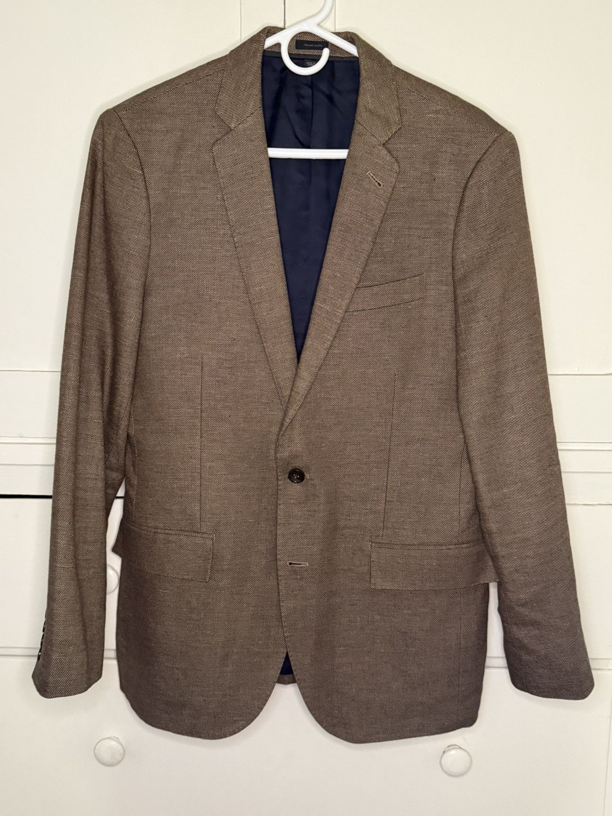 J.Crew J. Crew Ludlow Cotton/Linen Suit, 38R Size 38R - 1 Thumbnail