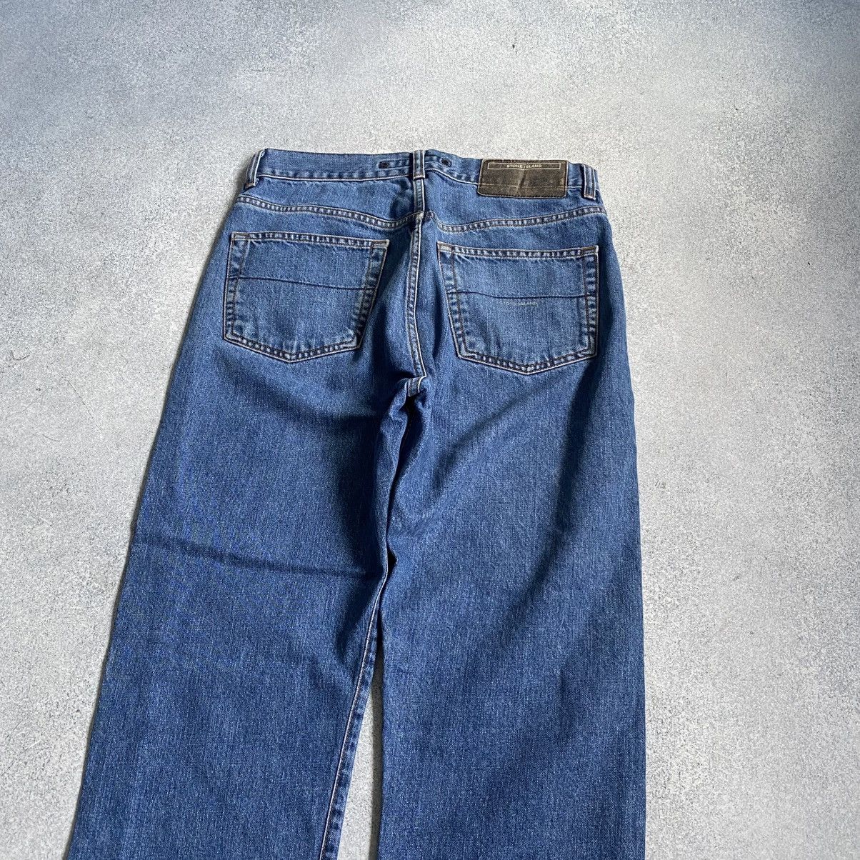Stone Island Vintage Stone Island Jeans Denim Pants Rare S.I Denims Size US 32 / EU 48 - 2 Thumbnail
