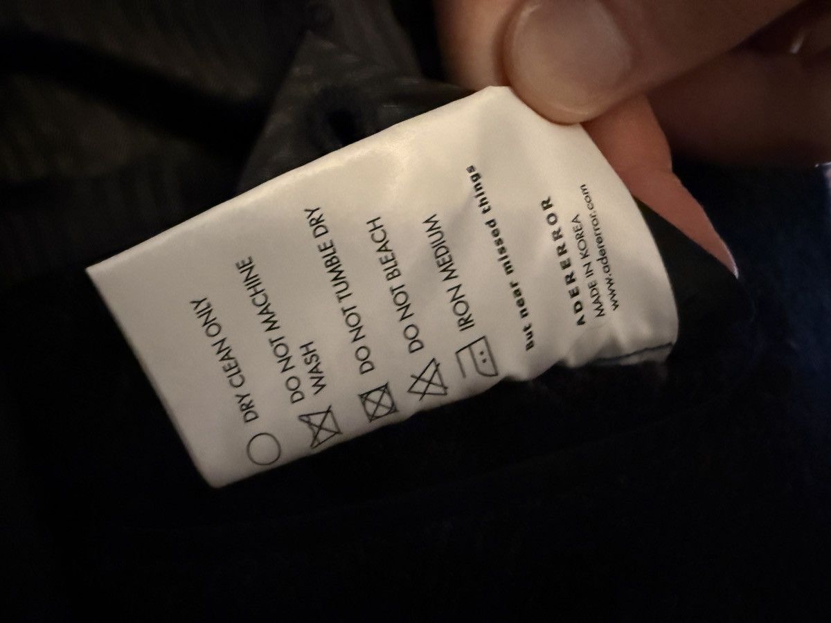 Ader Error Ader Error Black Meffice Coat Size US L / EU 52-54 / 3 - 9 Thumbnail