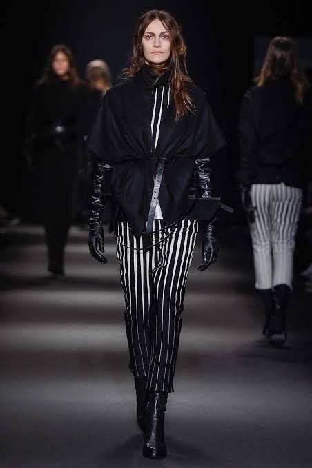 Ann Demeulemeester Ann Demeulemeester - F/W ‘15 - Stripe Silk Trouser Size 28" / US 6 / IT 42 - 14 Thumbnail