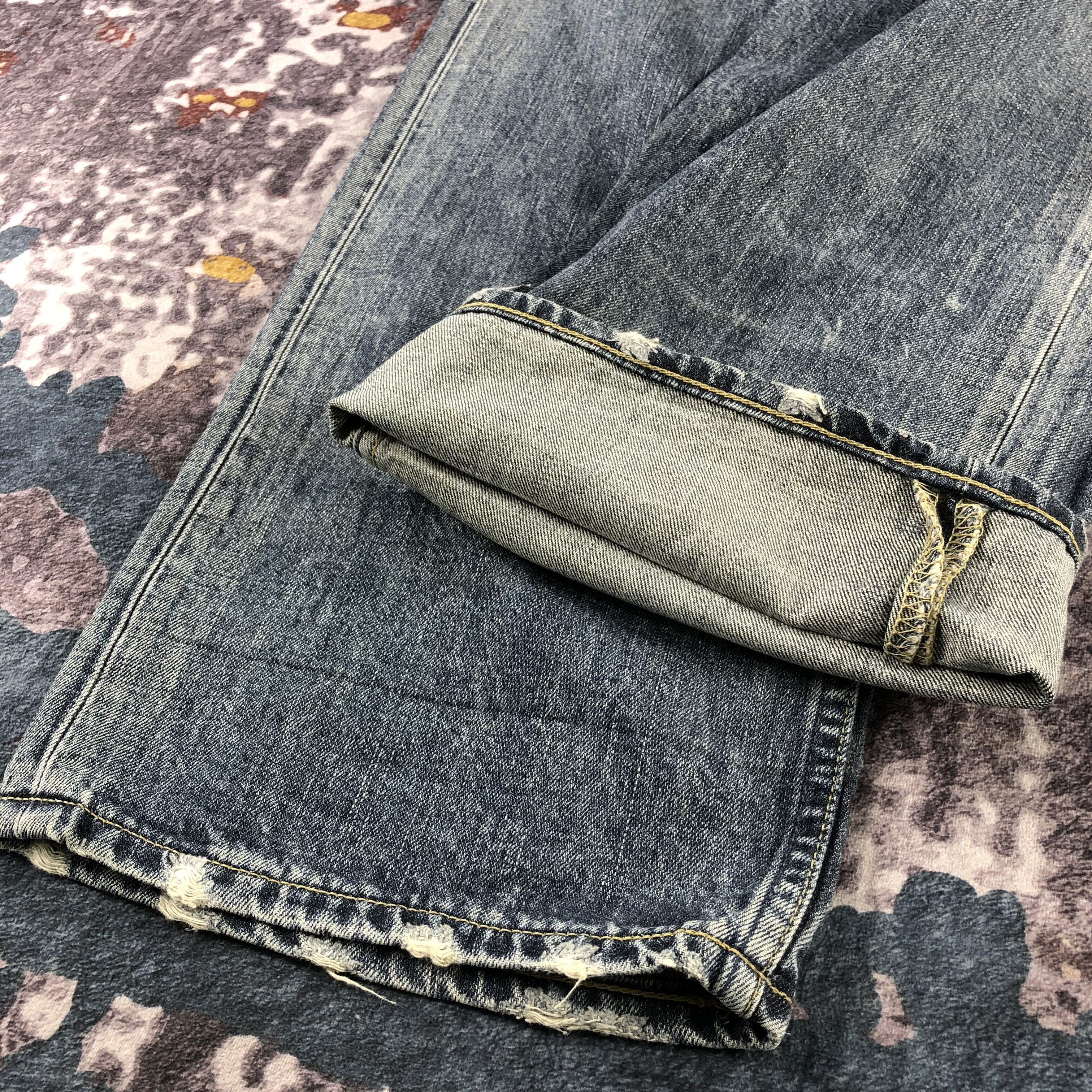 Levi's × Vintage 90s Vintage Blue Wash Levis 504 Jeans-JM2738 Size US 36 / EU 52 - 9 Thumbnail