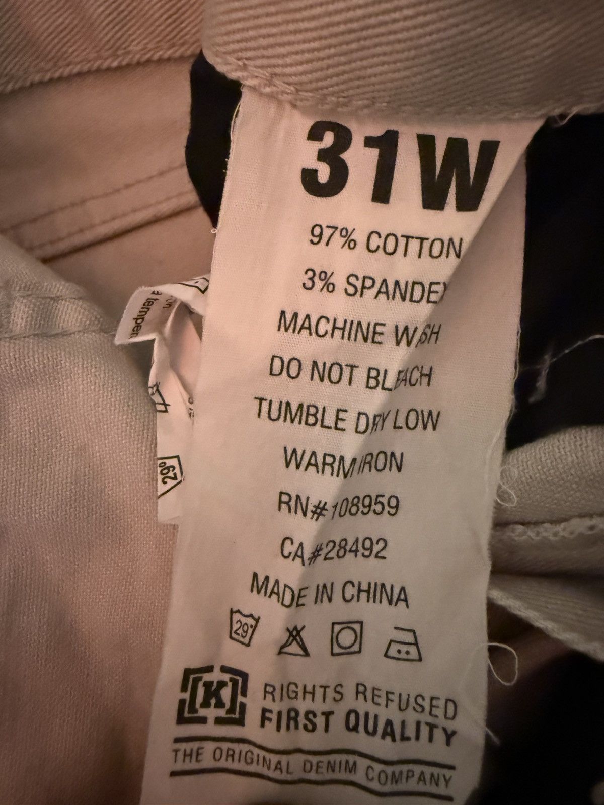 KREW Vintage Krew skateboards pants (k-slim) y2k kr3w Size US 31 - 5 Thumbnail